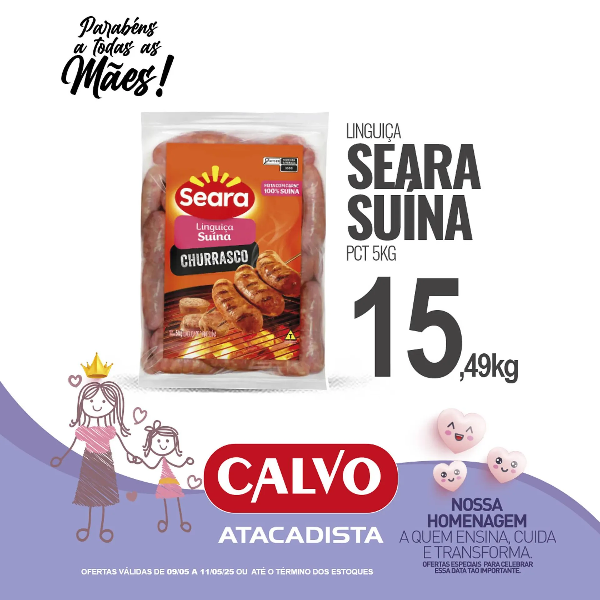 Encarte de Catálogo Calvo Atacadista 10 de maio até 11 de maio 2025 - Pagina 1