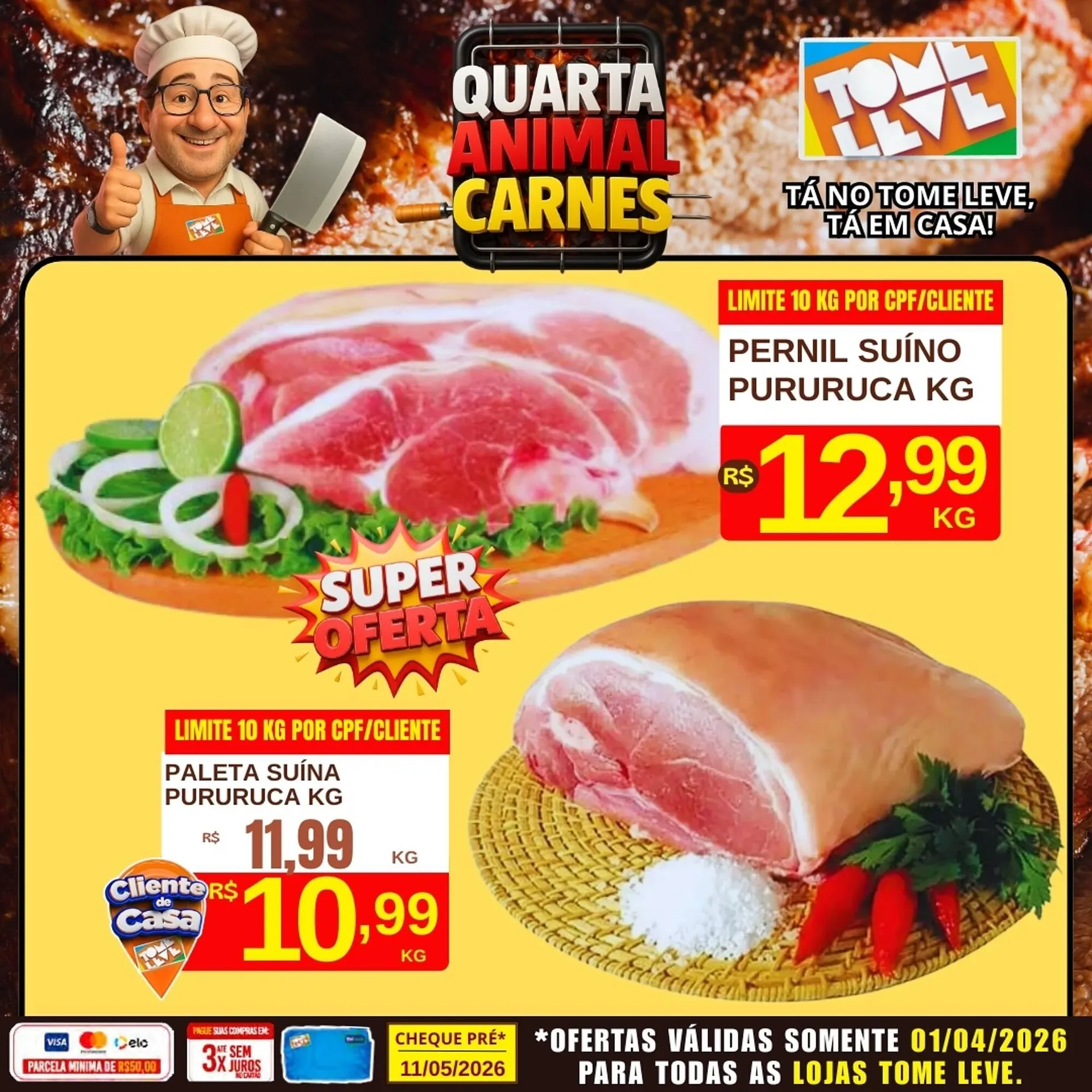 Encarte de Catálogo Tome Leve 1 de abril até 1 de abril 2026 - Pagina 4