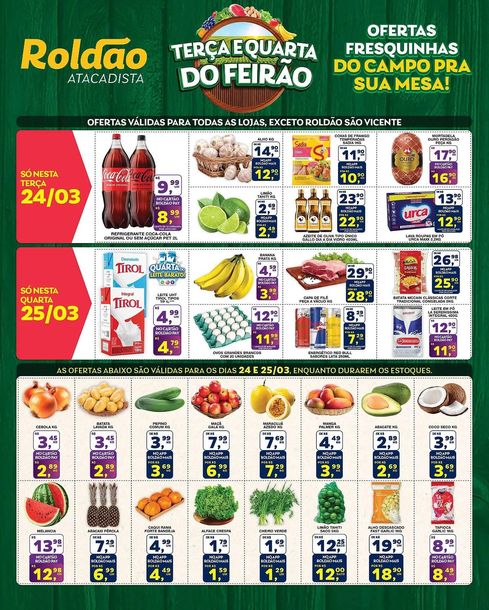 Encarte de Folheto Roldão 24 de março até 24 de março 2026 - Pagina 1