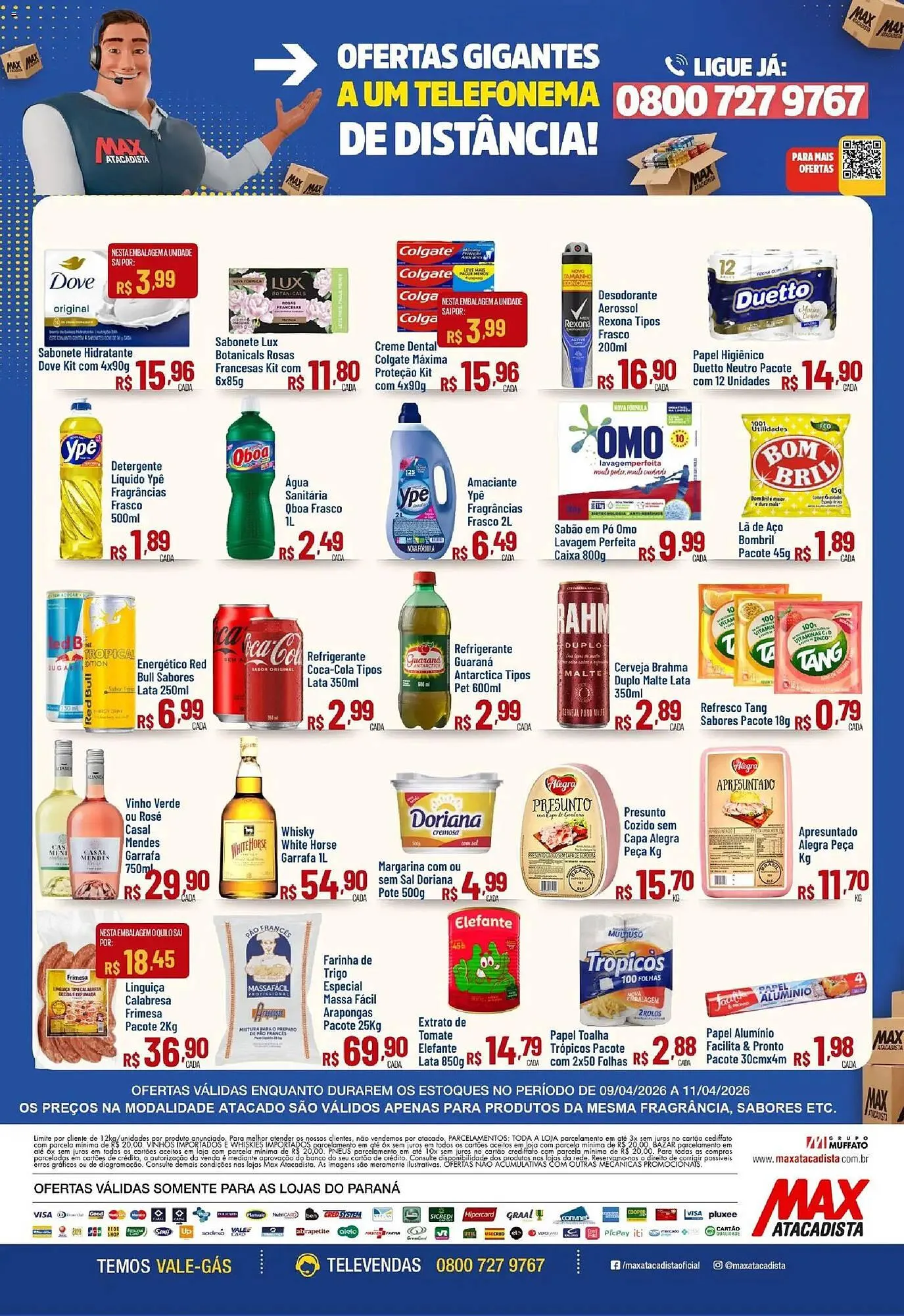Encarte de Encarte Max Atacadista 9 de abril até 12 de abril 2026 - Pagina 2