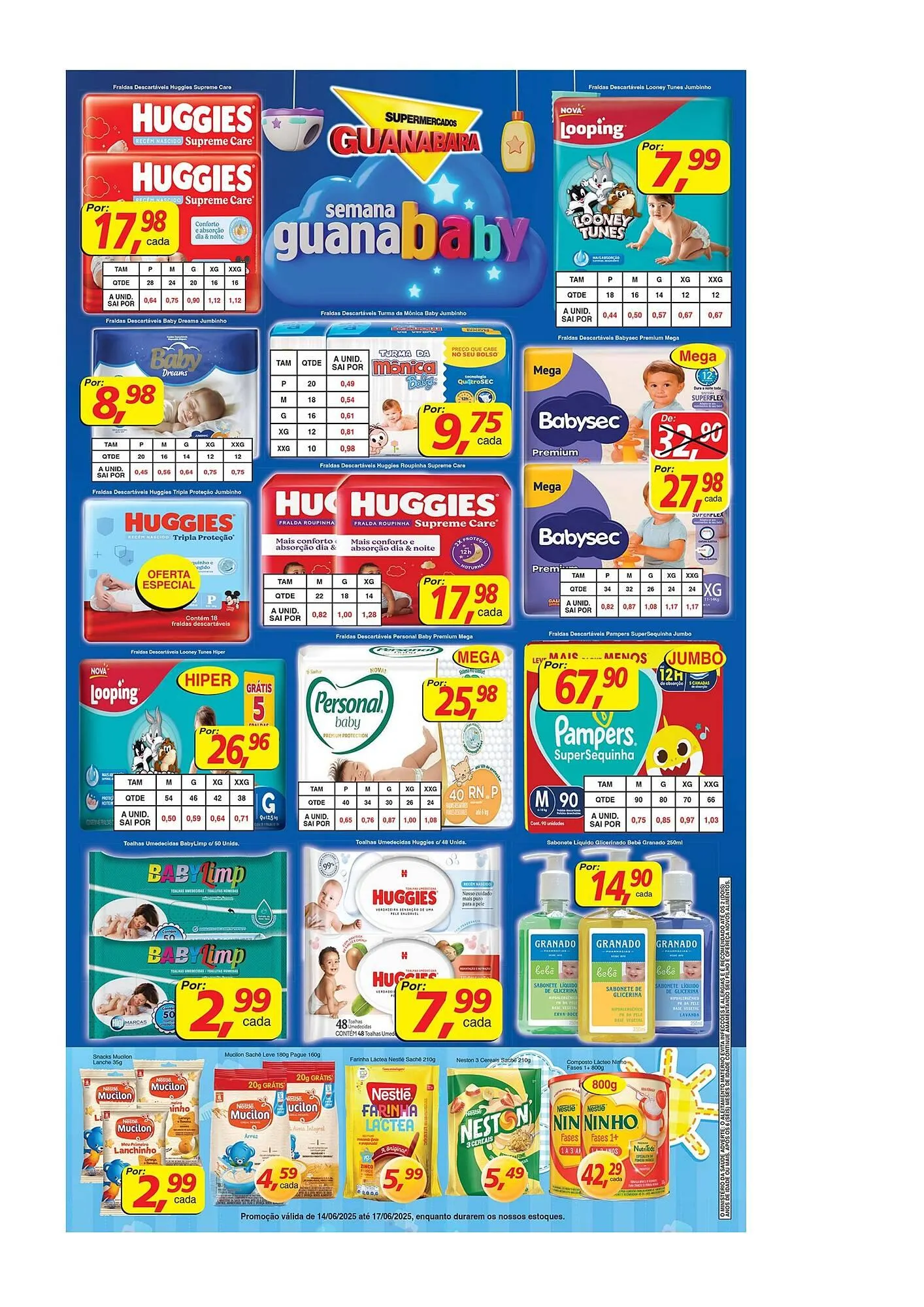 Encarte de Catálogo Supermercados Guanabara 14 de junho até 17 de junho 2025 - Pagina 9