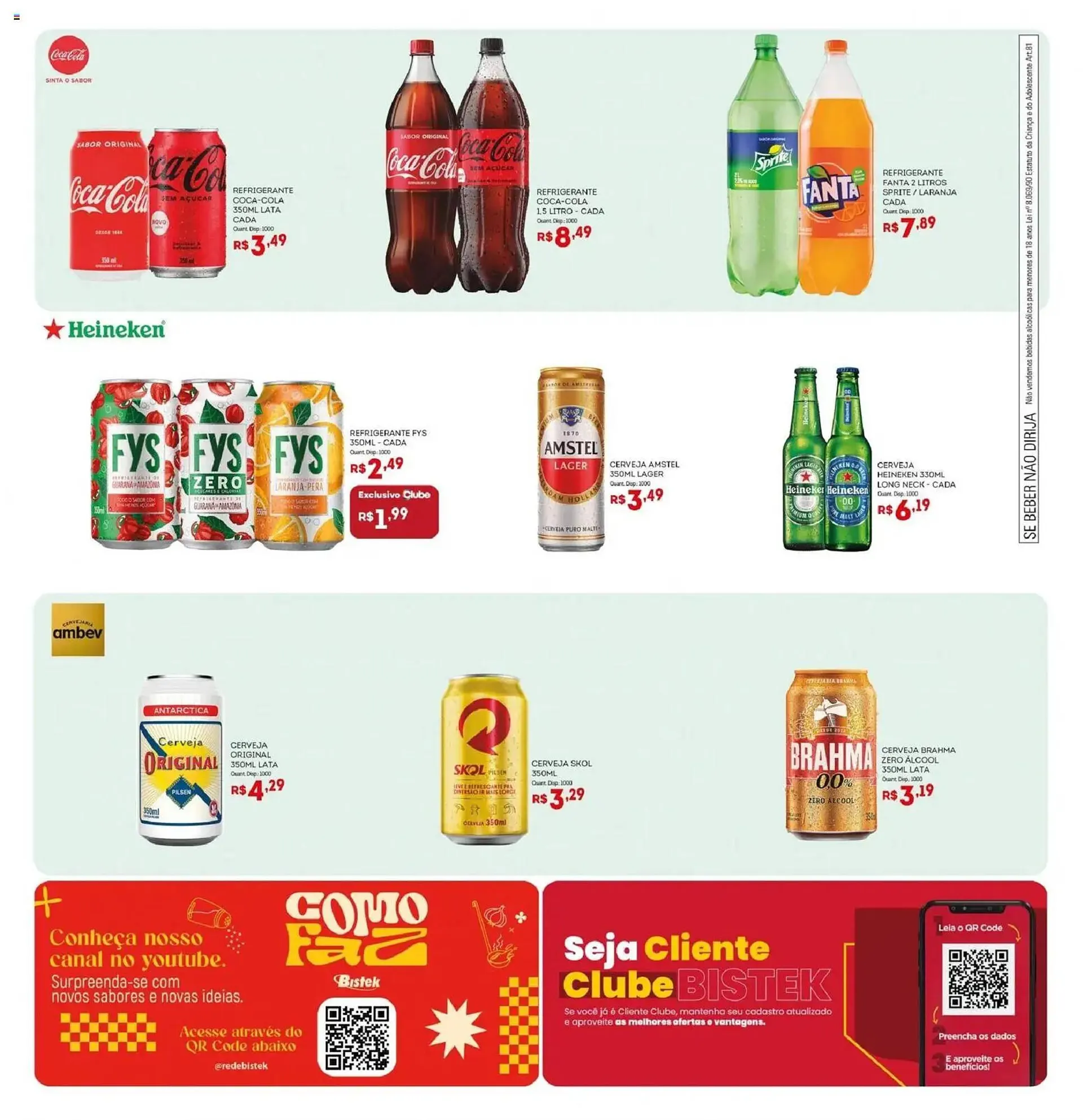 Encarte de Encarte Bistek Supermercados 25 de fevereiro até 11 de março 2026 - Pagina 11