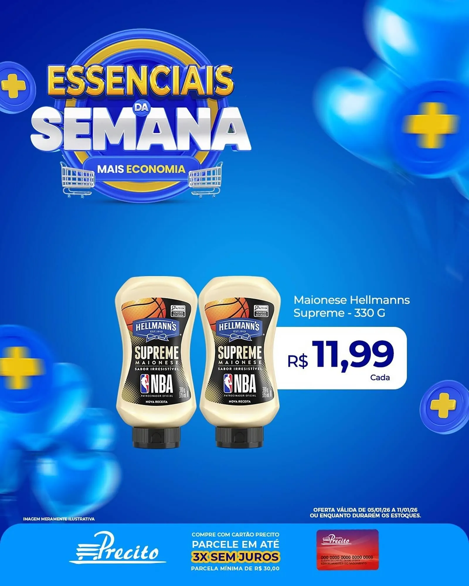 Encarte de Catálogo Supermercado Precito 5 de janeiro até 11 de janeiro 2026 - Pagina 3