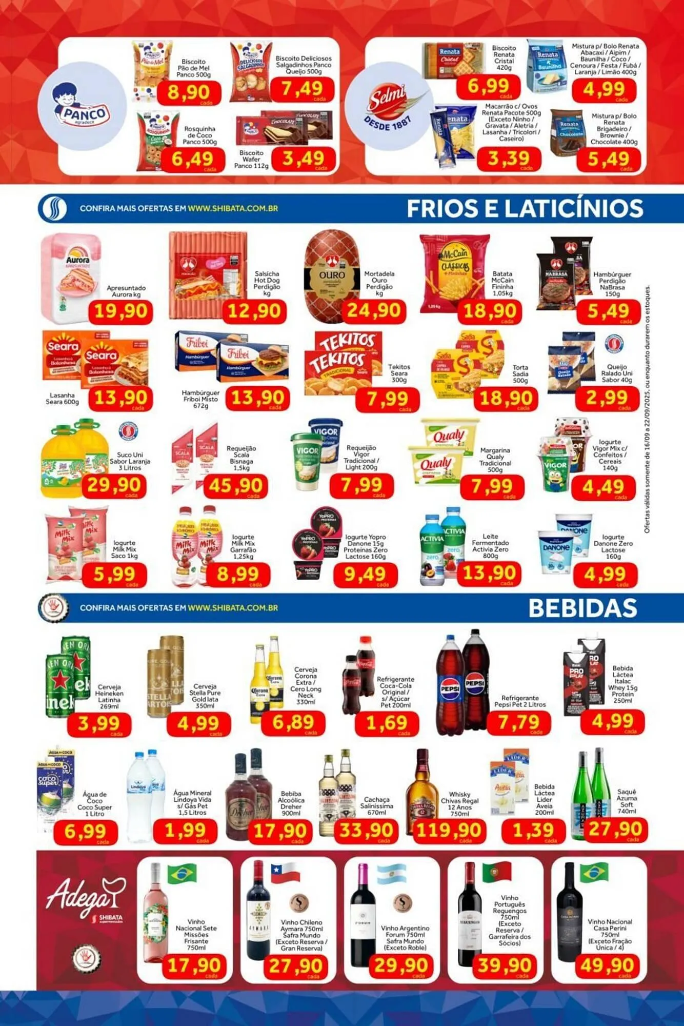 Encarte de Folheto Shibata Supermercados 15 de setembro até 22 de setembro 2025 - Pagina 3