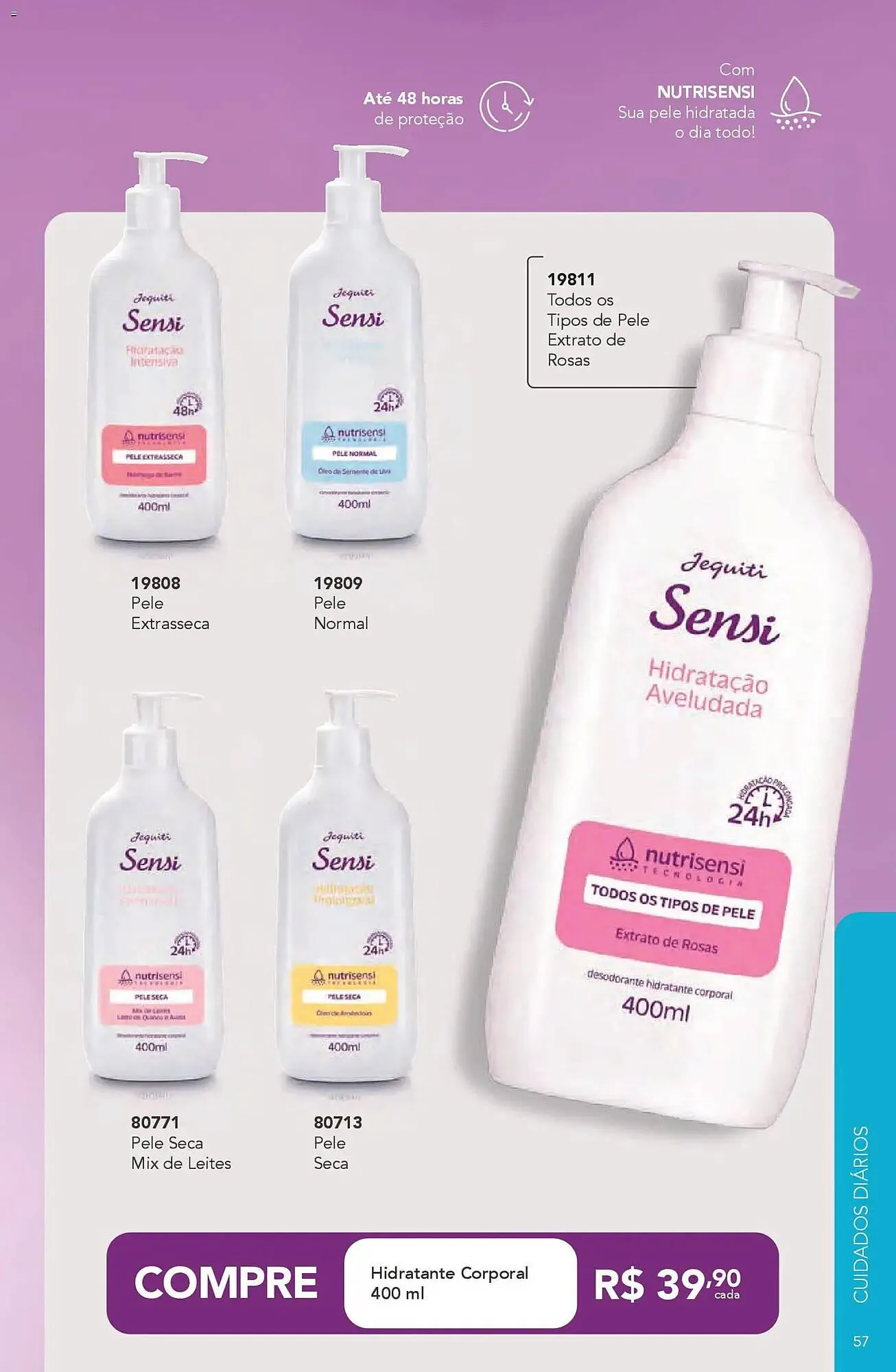 Encarte de Catálogo Jequiti 11 de novembro até 9 de dezembro 2025 - Pagina 57