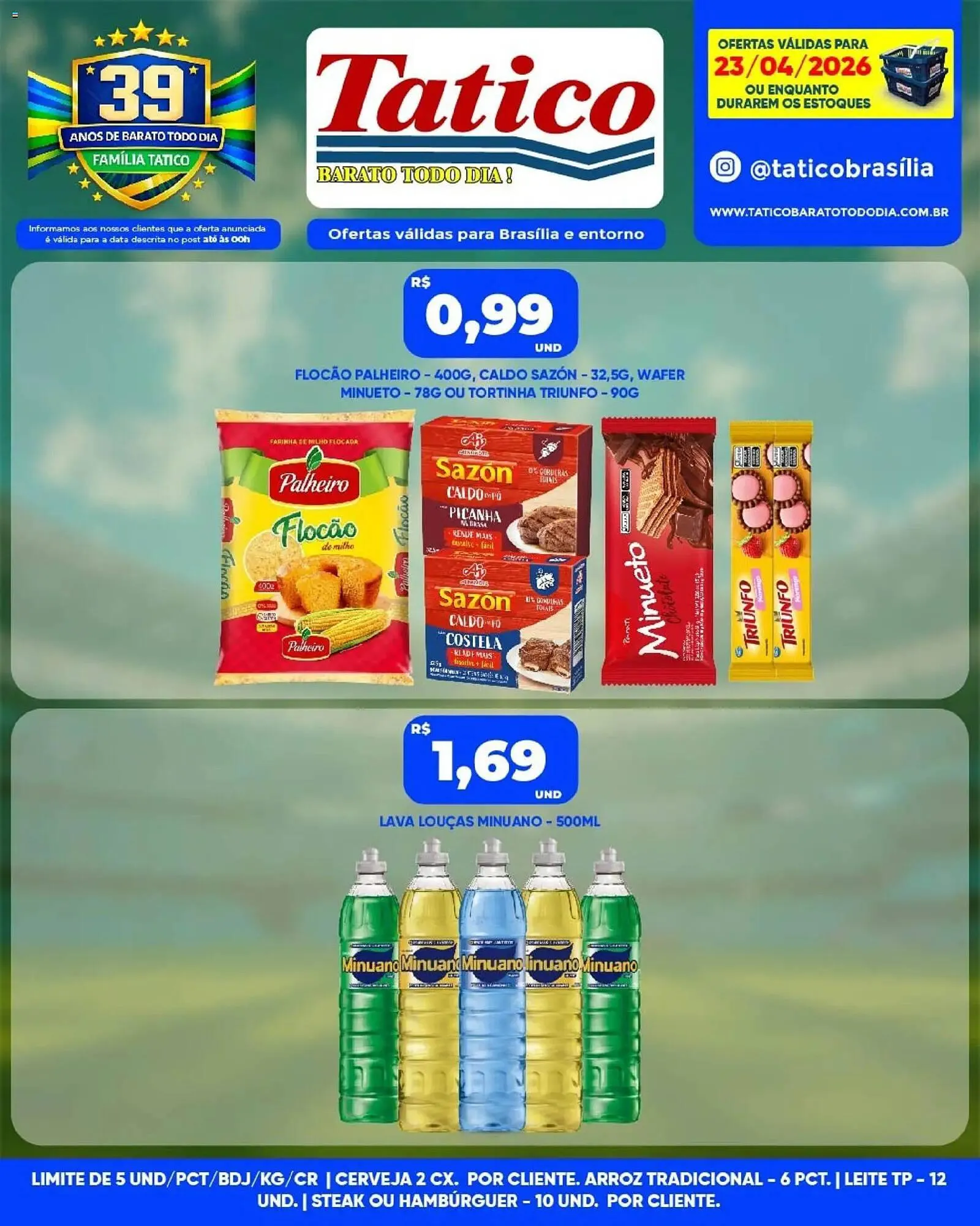 Encarte de Tabloide Tatico 24 de abril até 24 de abril 2026 - Pagina 28