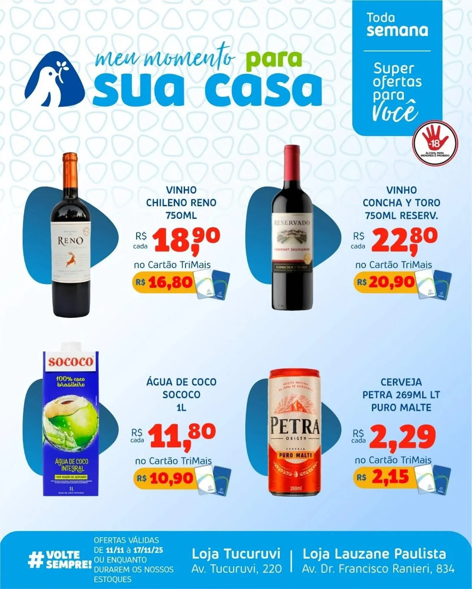 Encarte de Catálogo Trimais Supermercado 11 de novembro até 17 de novembro 2025 - Pagina 4