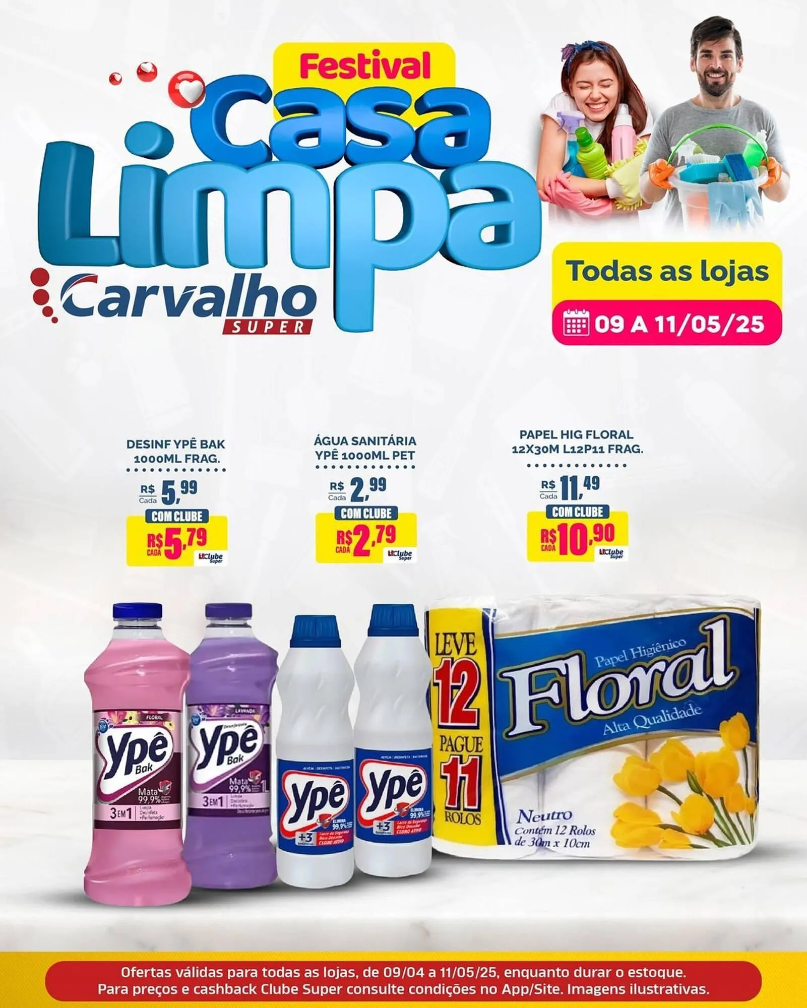 Encarte de Catálogo Carvalho Supermercado 9 de maio até 11 de maio 2025 - Pagina 3