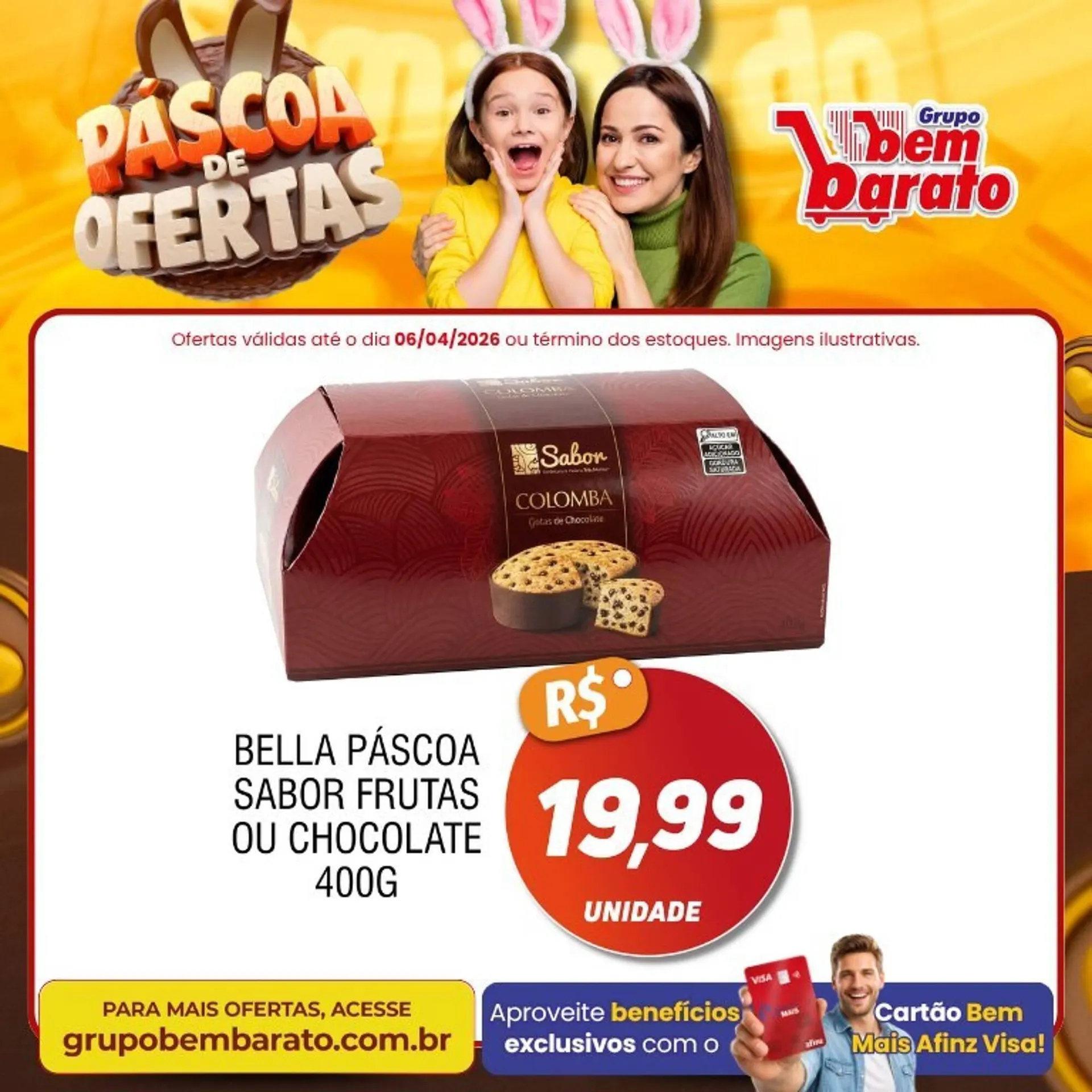 Encarte de Catálogo Supermercado Bem Barato 31 de março até 6 de abril 2026 - Pagina 4