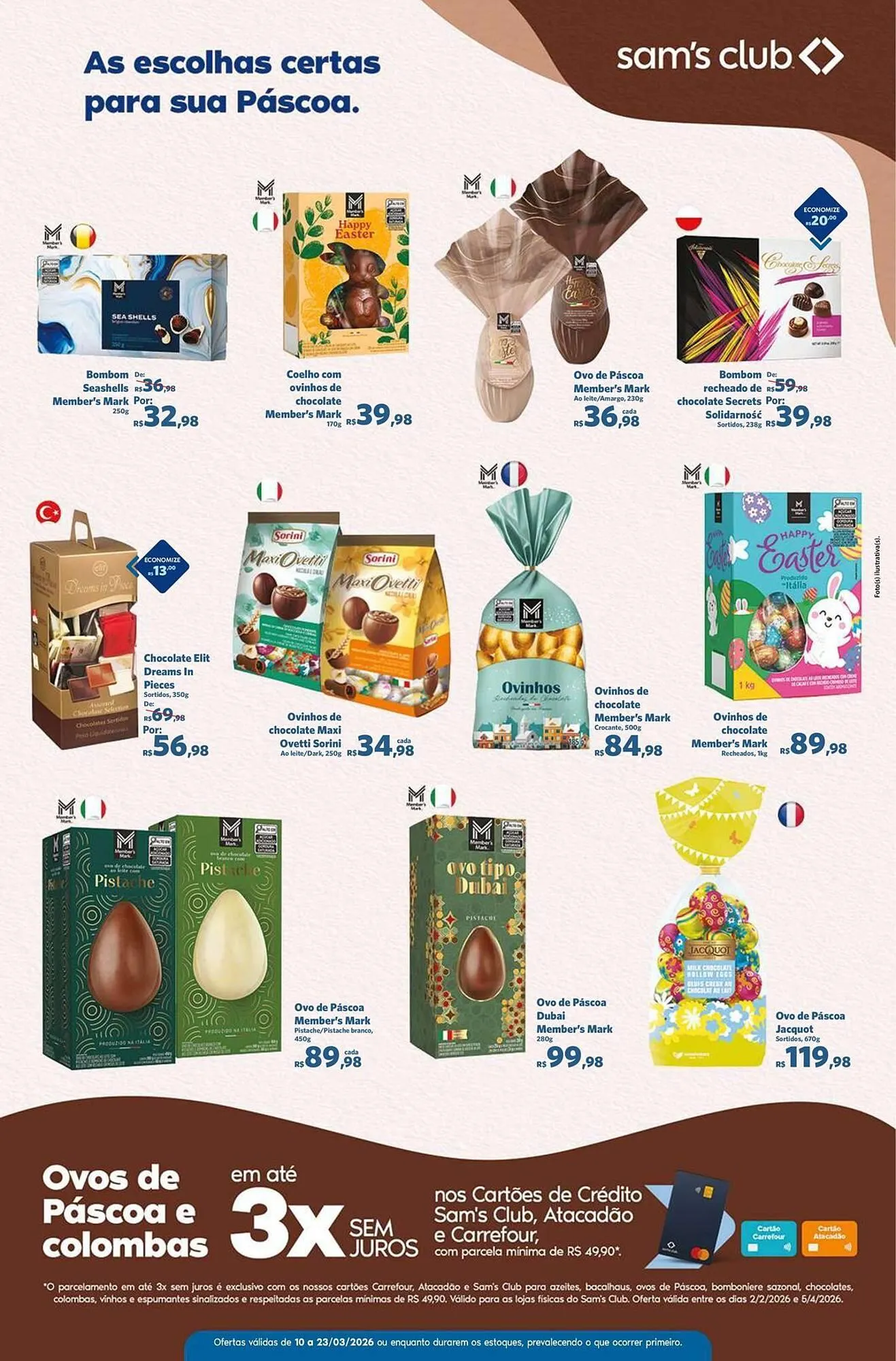 Encarte de Folheto Sam's Club 10 de março até 23 de março 2026 - Pagina 2
