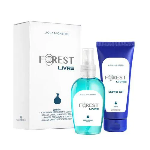 Kit Masculino Forest Livre (Sabonete liquido 100ml + Body Splash 100ml)