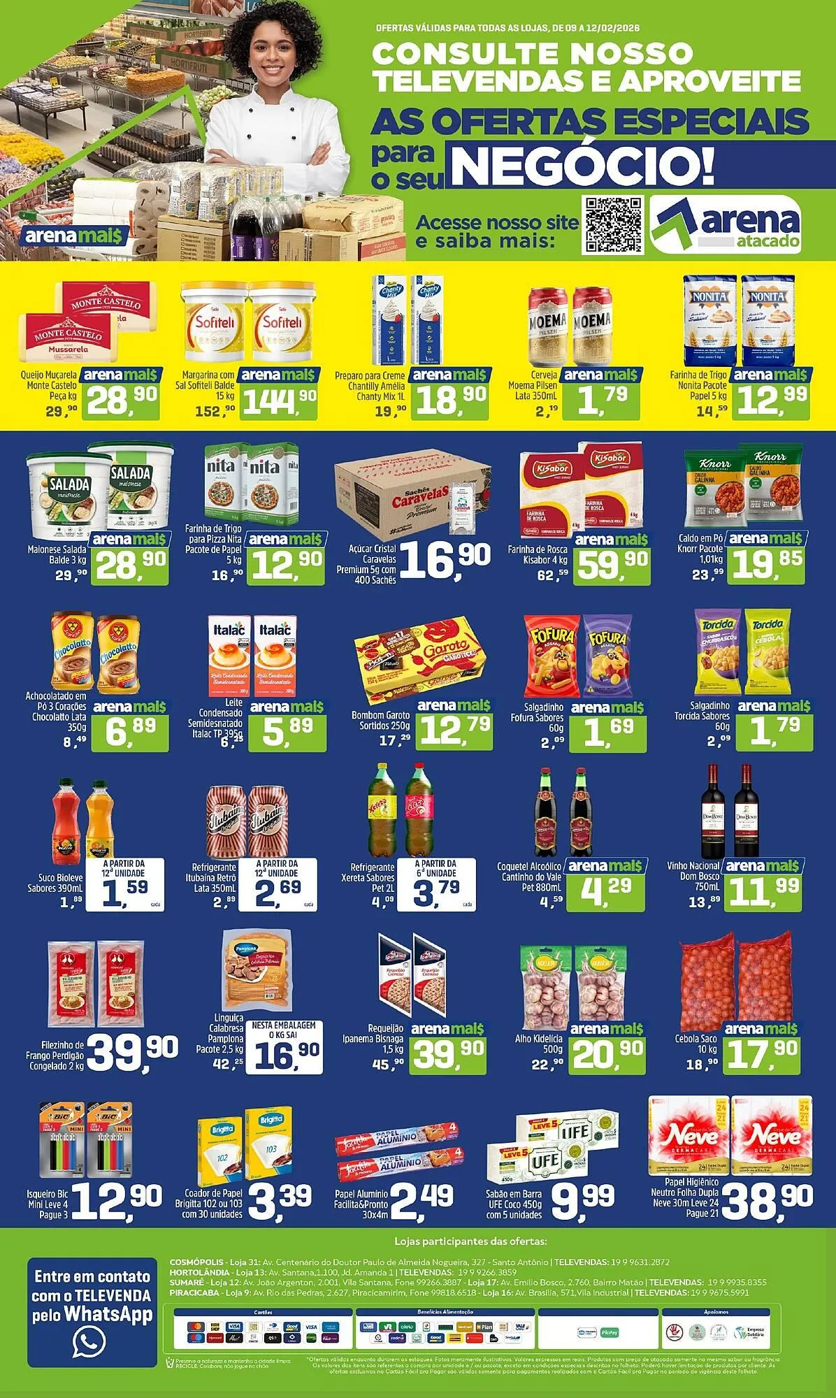 Folheto Arena Atacado - 1