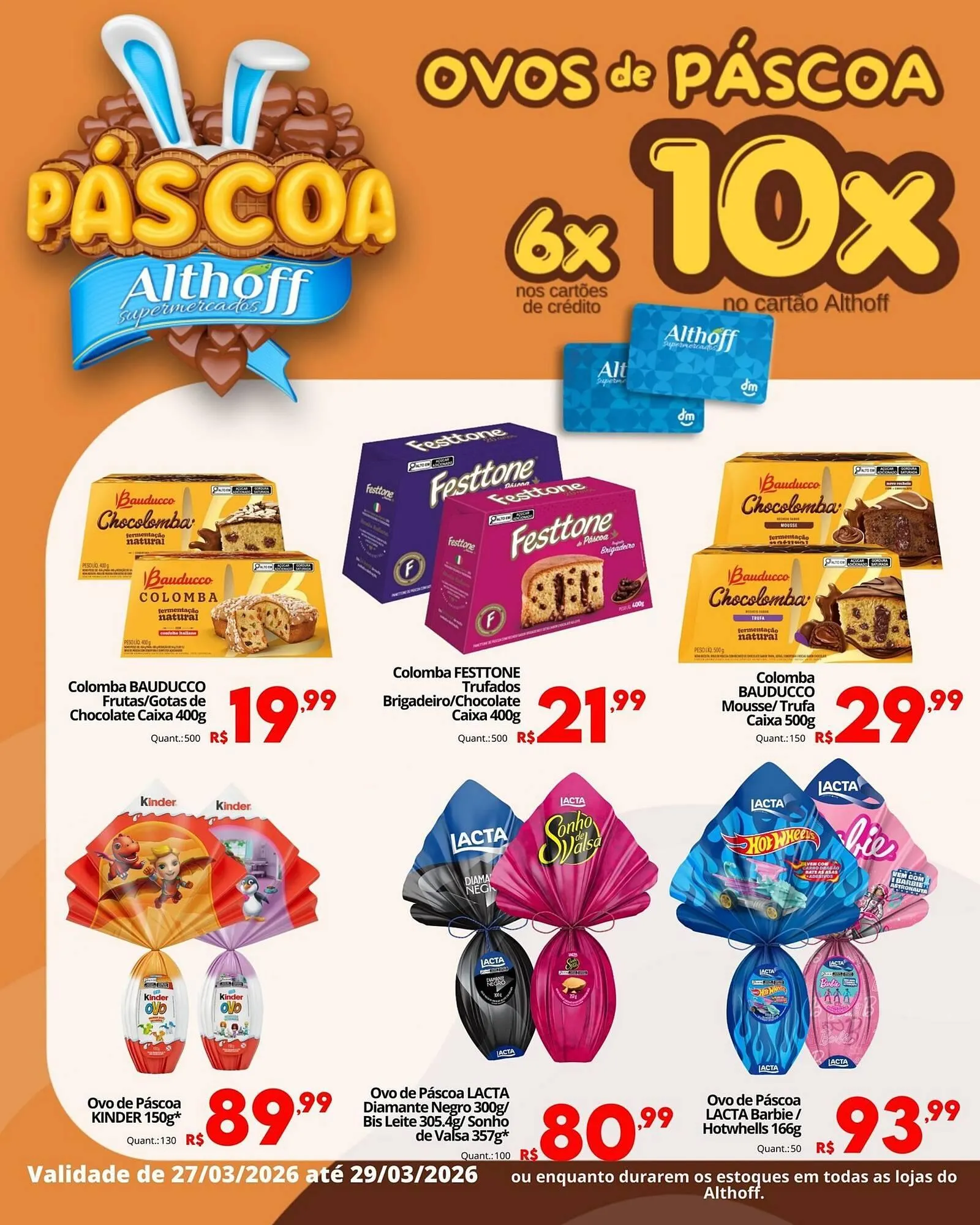 Encarte de Encarte Althoff Supermercados 26 de março até 29 de março 2026 - Pagina 1
