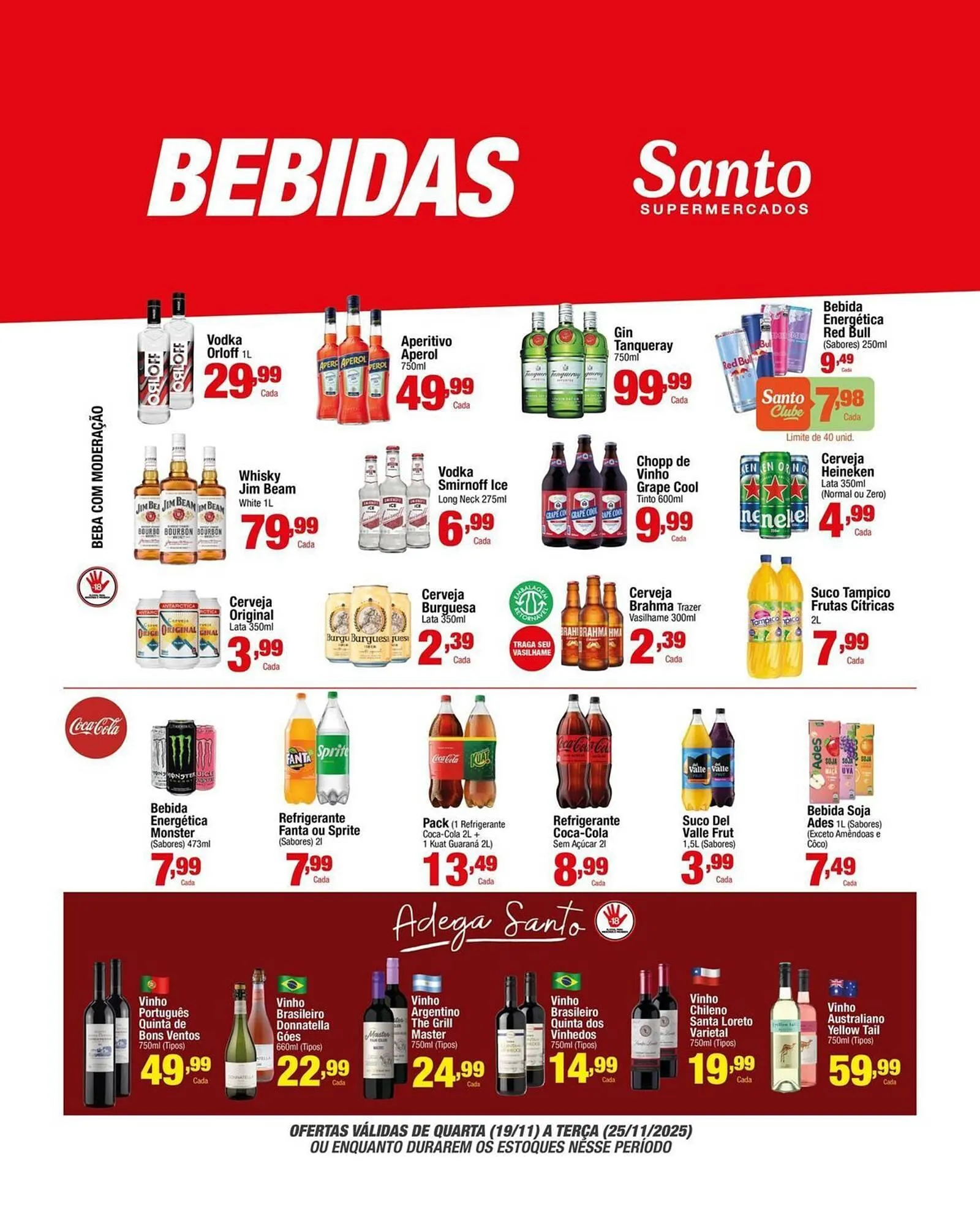 Encarte de Catálogo Santo Supermercados 21 de novembro até 24 de novembro 2025 - Pagina 2