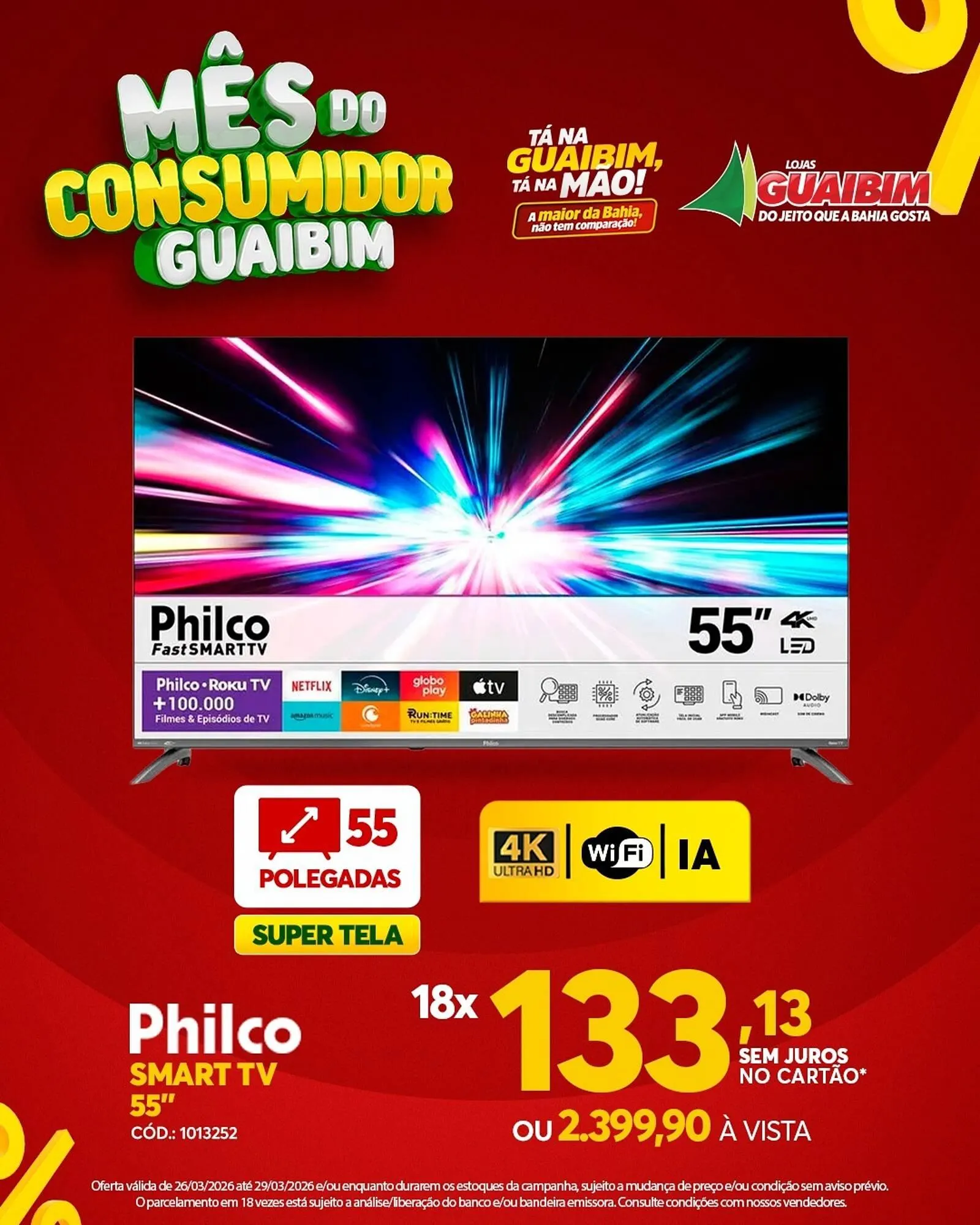 Encarte de Catálogo Lojas Guaibim 26 de março até 31 de março 2026 - Pagina 4