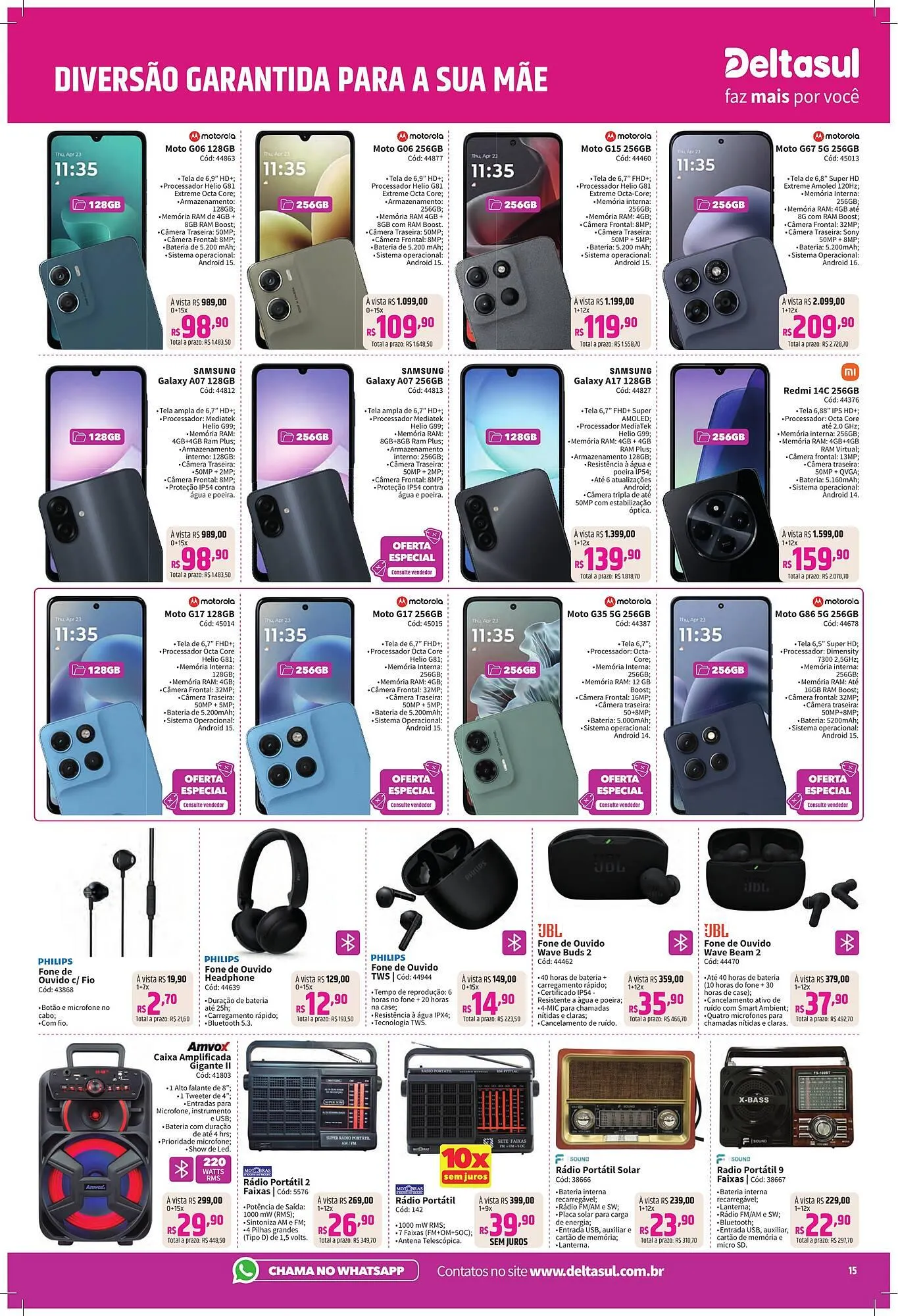 Encarte de Folheto Deltasul 27 de abril até 11 de maio 2026 - Pagina 13