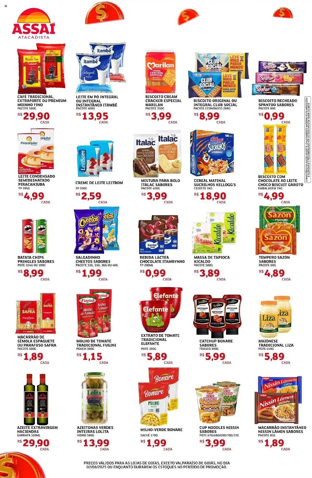 Encarte de Catálogo Assaí Atacadista 2 de agosto até 2 de agosto 2025 - Pagina 2