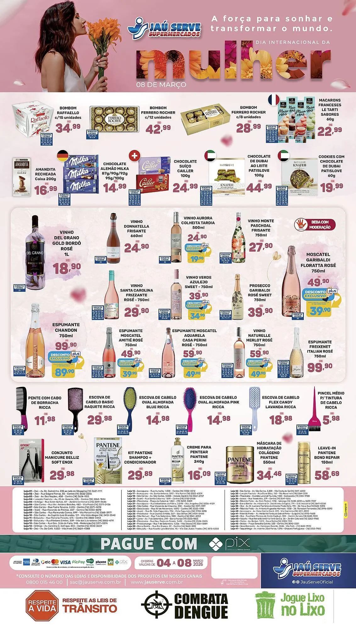 Encarte de Catálogo Supermercados Jau Serve 4 de março até 9 de março 2026 - Pagina 2