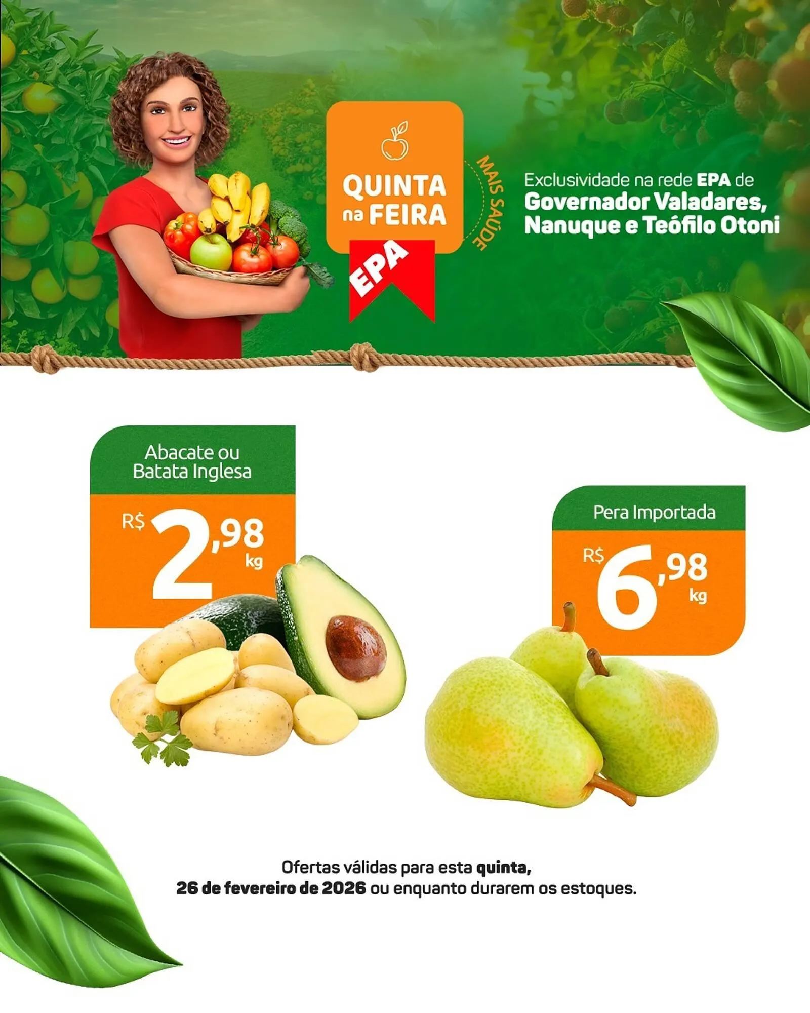 Encarte de Folheto Epa 26 de fevereiro até 26 de fevereiro 2026 - Pagina 1