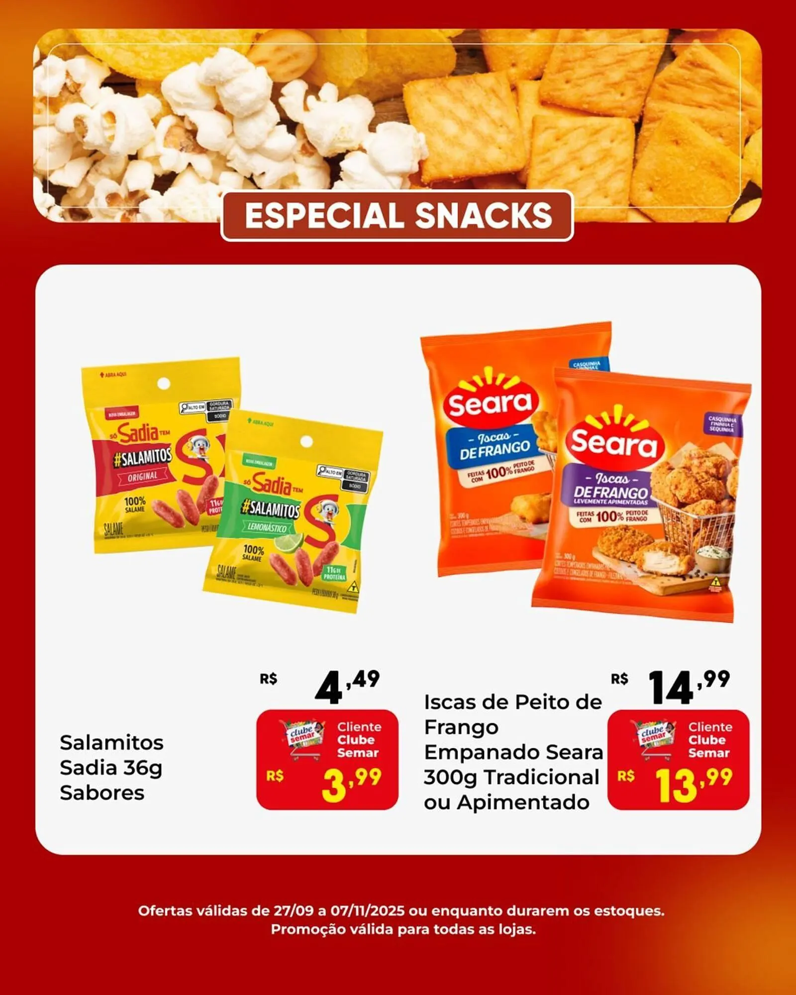 Encarte de Folheto Semar Supermercado 9 de outubro até 7 de novembro 2025 - Pagina 5