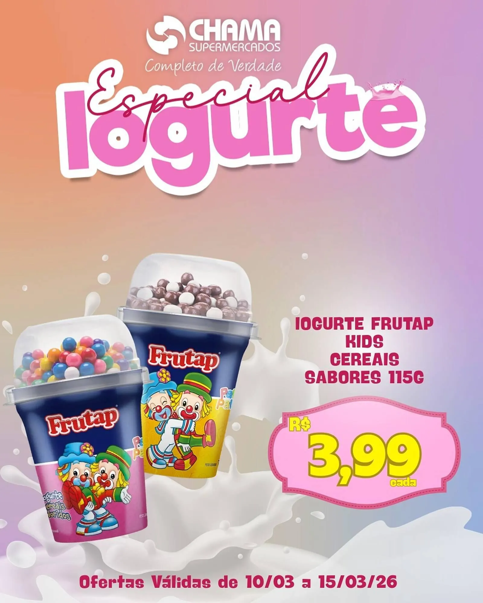 Encarte de Catálogo Chama Supermercados 11 de março até 15 de março 2026 - Pagina 5