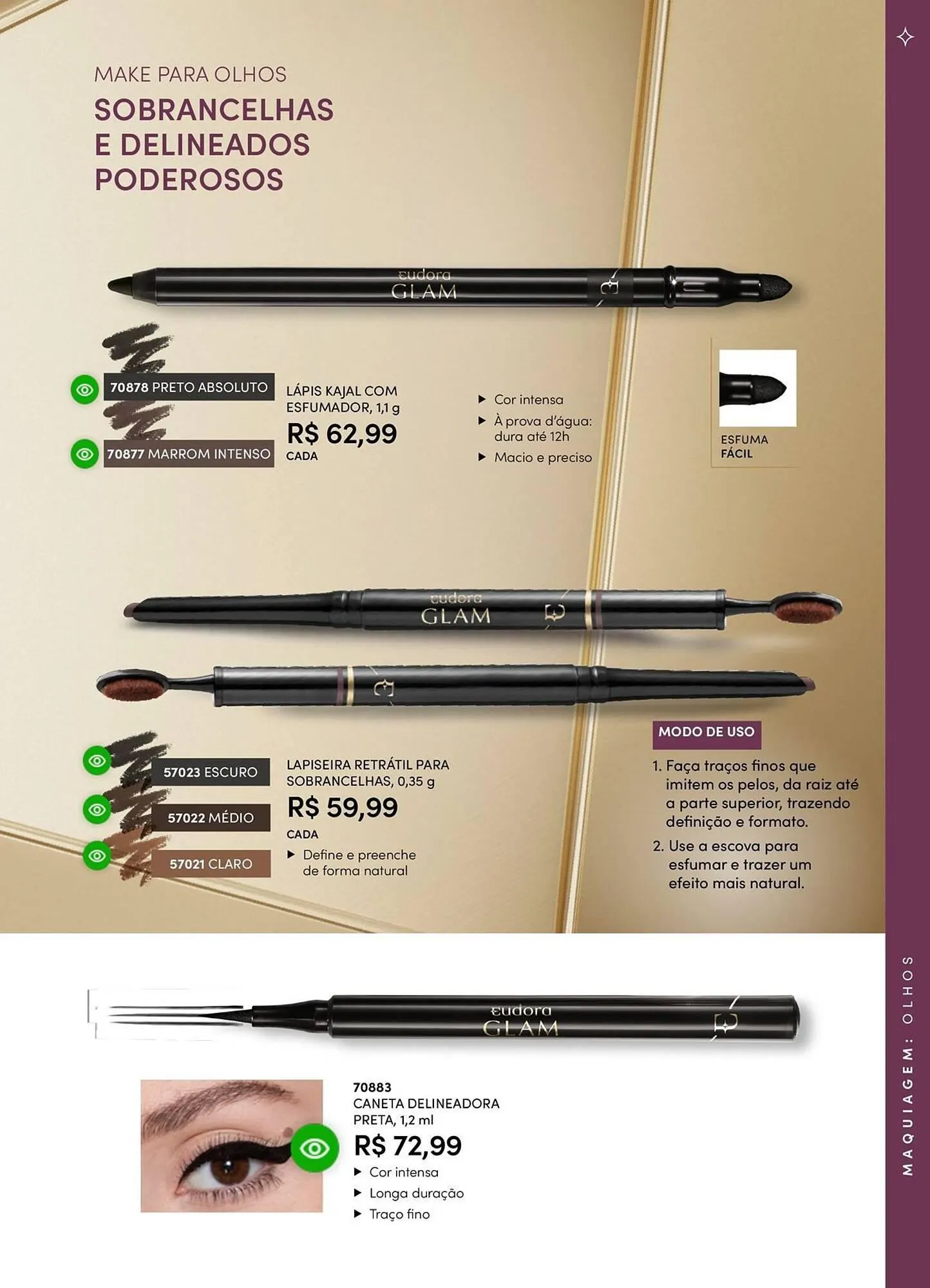 Encarte de Catálogo Eudora 8 de outubro até 8 de novembro 2025 - Pagina 97