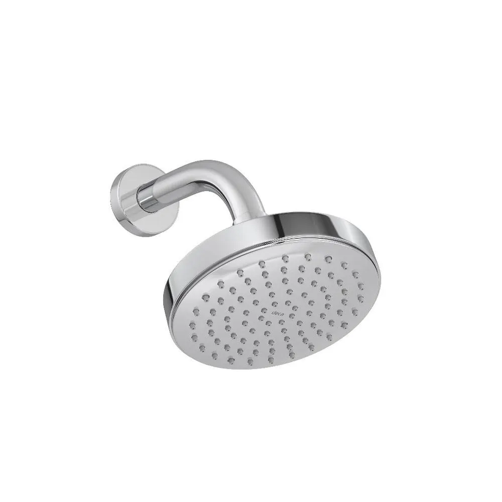 Chuveiro Deca com Tubo de Parede Flex 1955.C.Std Cromado