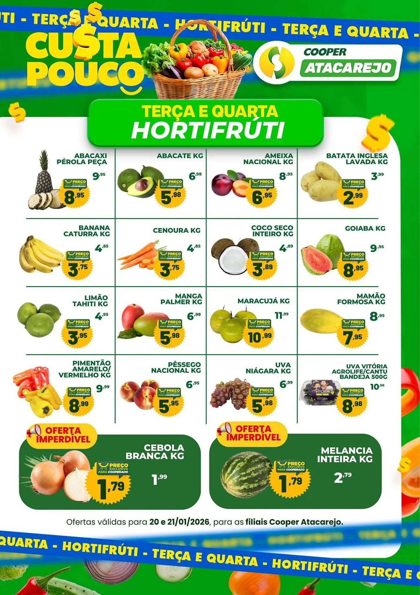 Encarte de Tabloide Cooper 20 de janeiro até 21 de janeiro 2026 - Pagina 1