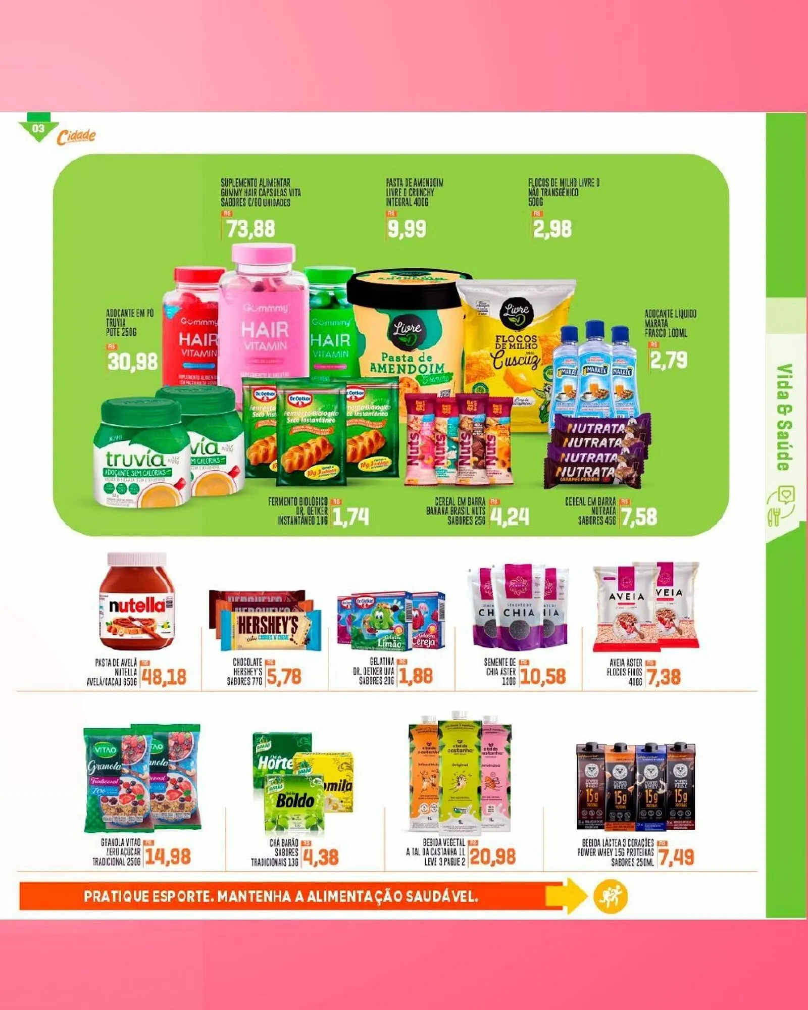 Encarte de Catálogo Cidade Supermercados 5 de março até 13 de março 2025 - Pagina 4