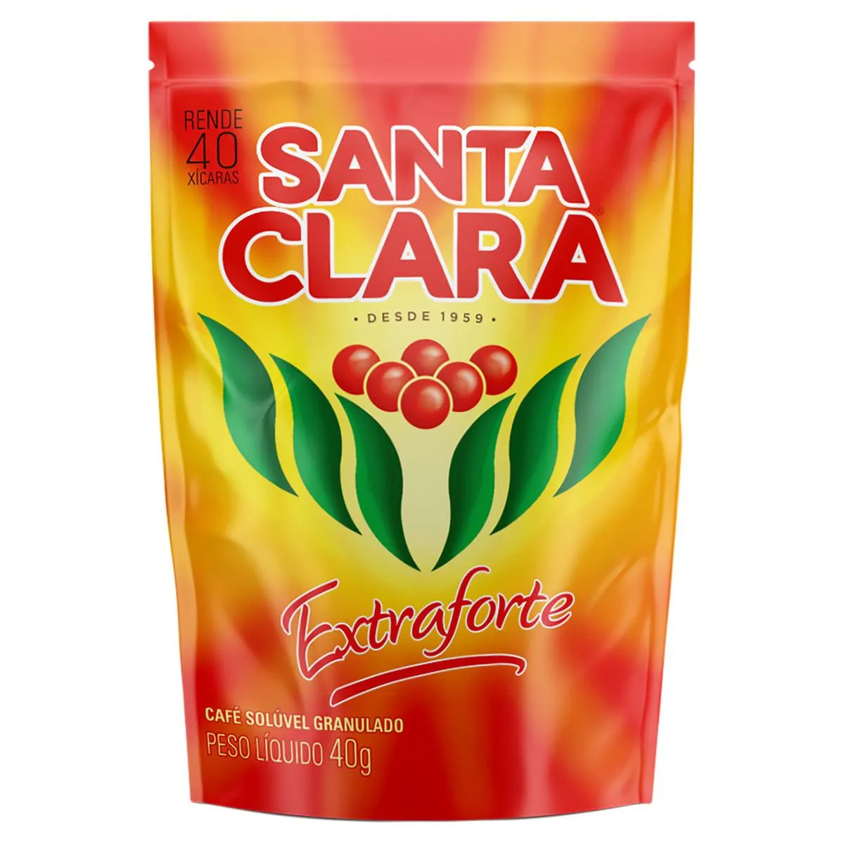 Café Solúvel Santa Clara Extraforte Sachê 40g