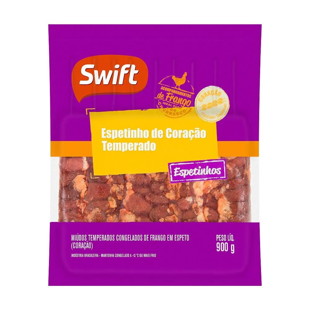 Espetinho Coração Swift 900g