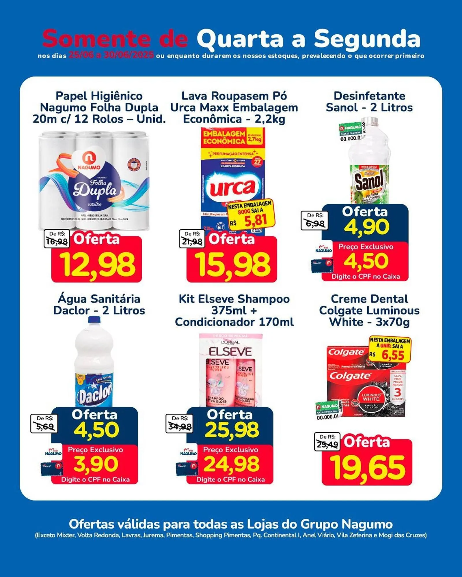 Encarte de Catálogo Nagumo 25 de junho até 30 de junho 2025 - Pagina 3