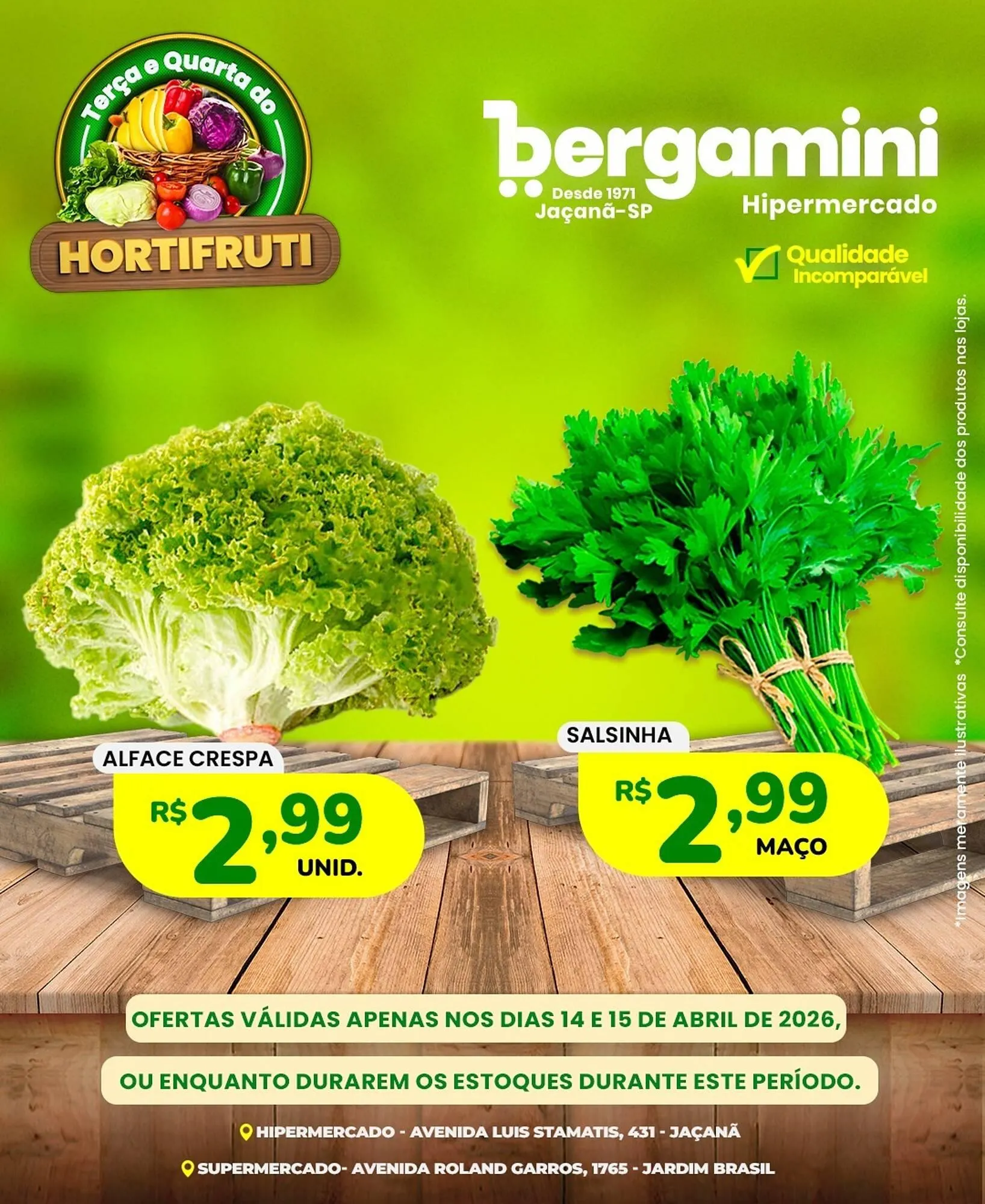 Encarte de Catálogo Supermercado Bergamini 14 de abril até 15 de abril 2026 - Pagina 5