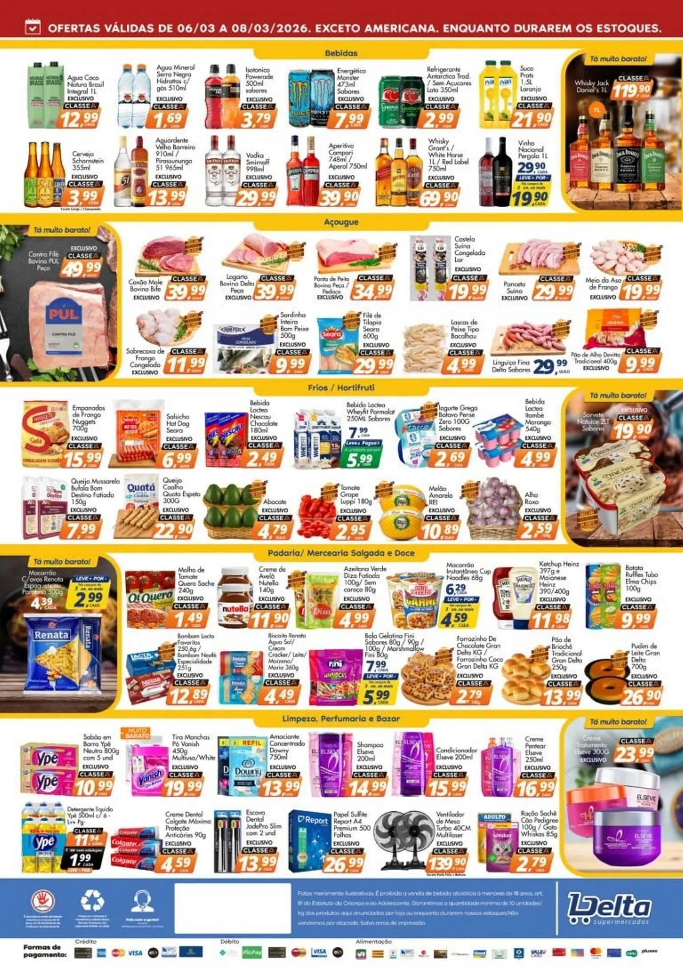 Encarte de Catálogo Delta Supermercados 6 de março até 8 de março 2026 - Pagina 2