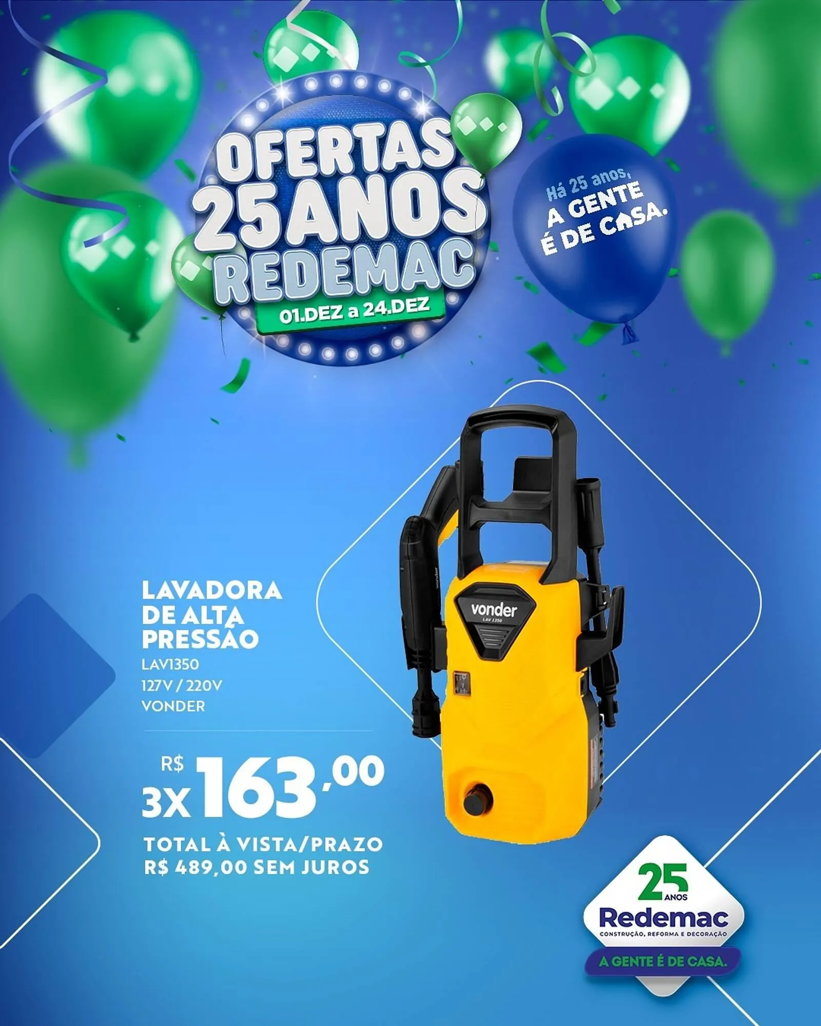 Encarte de Catálogo Redemac 22 de dezembro até 25 de dezembro 2025 - Pagina 3