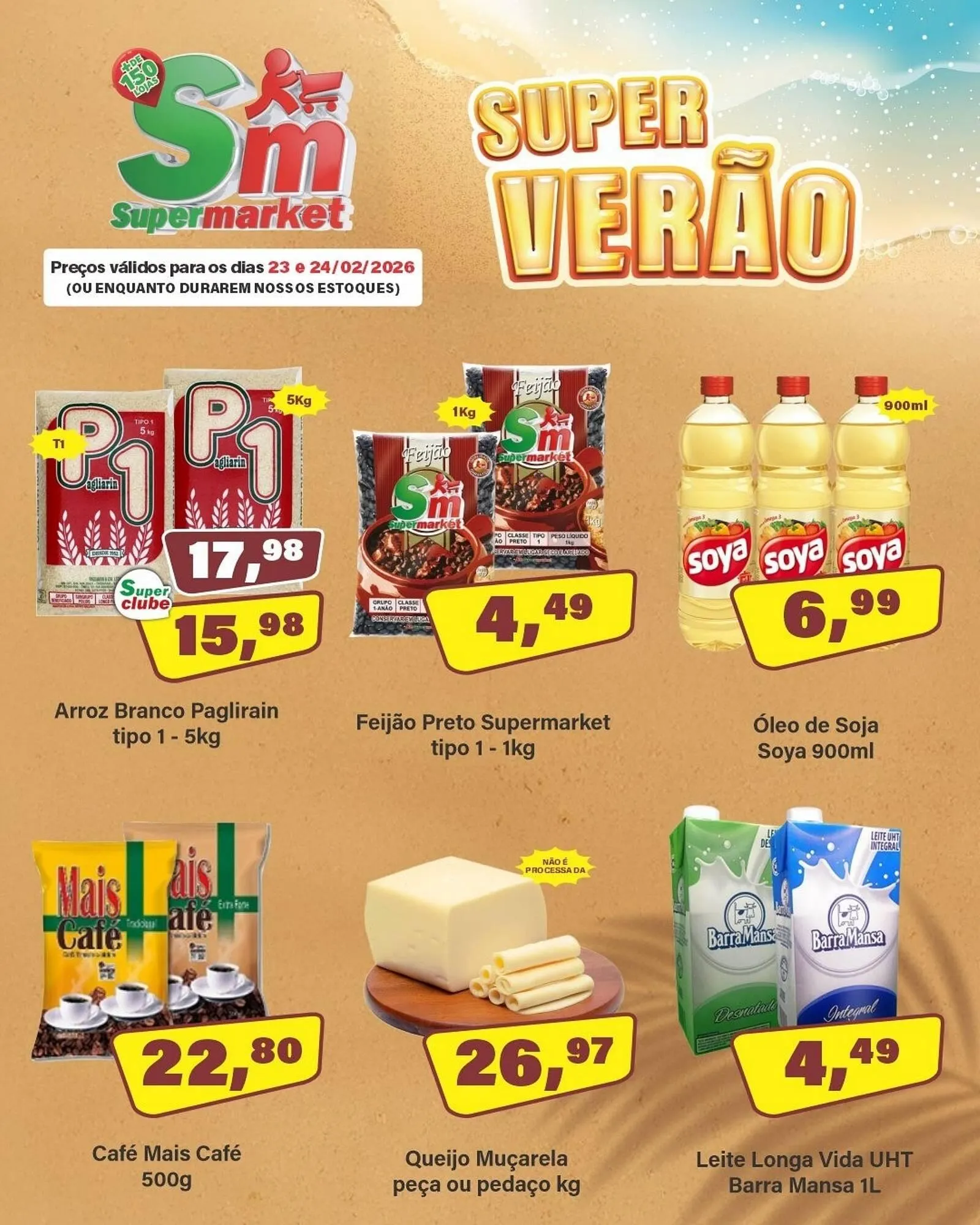 Encarte de Catálogo Floresta Supermercados 23 de fevereiro até 24 de fevereiro 2026 - Pagina 1