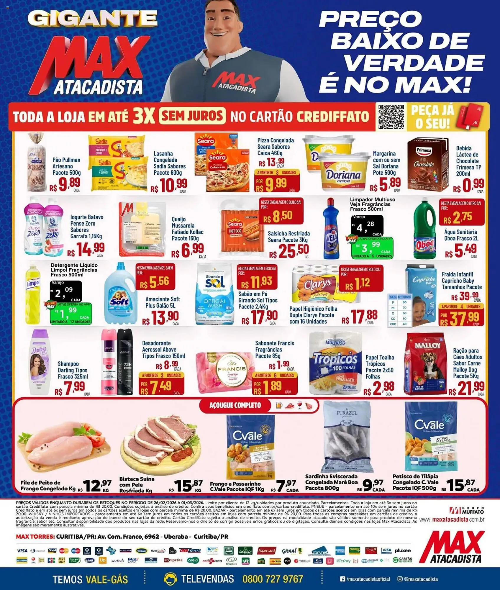 Encarte de Encarte Max Atacadista 26 de fevereiro até 1 de março 2026 - Pagina 2