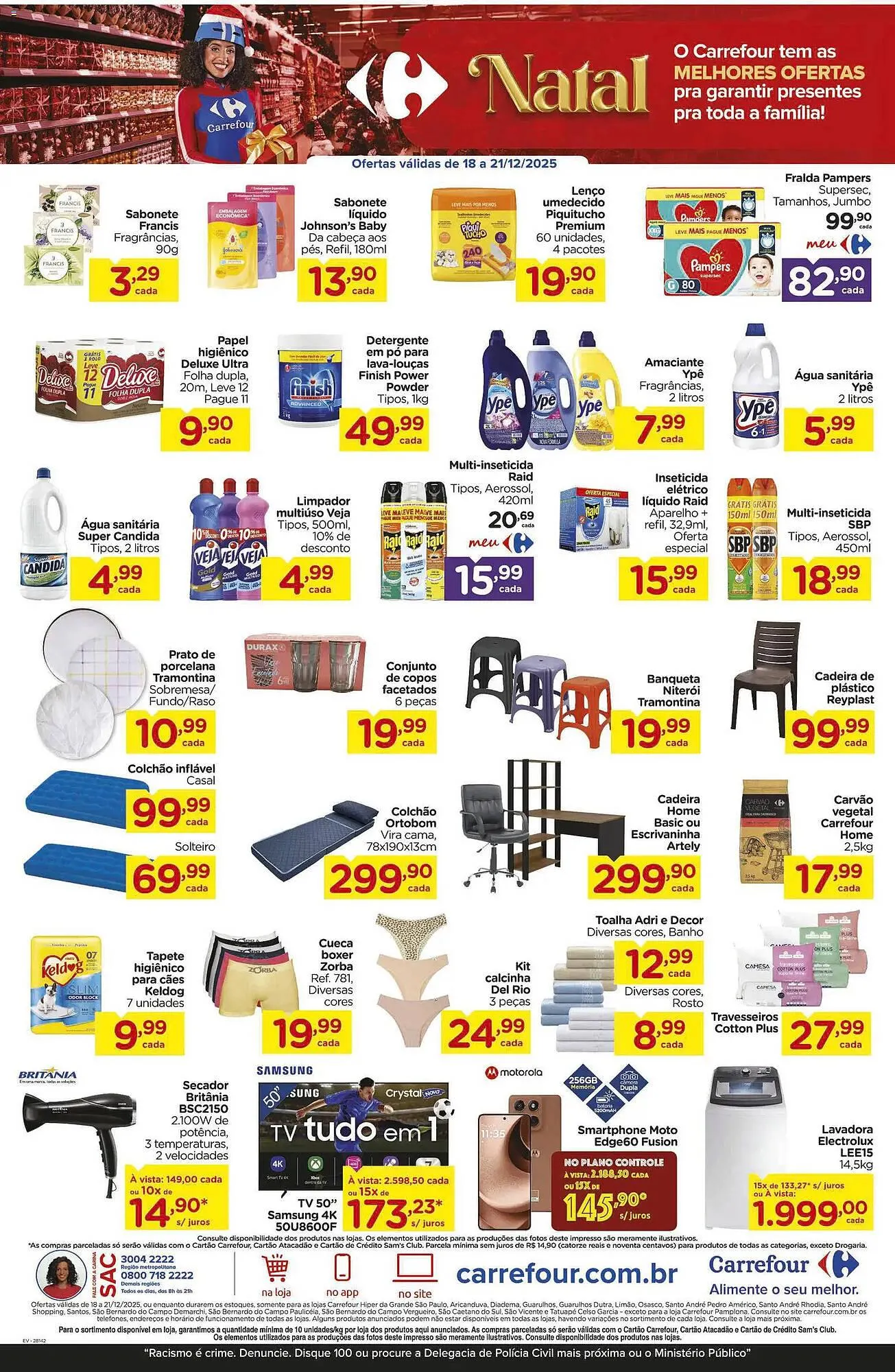 Encarte de Folheto Carrefour 18 de dezembro até 21 de dezembro 2025 - Pagina 3