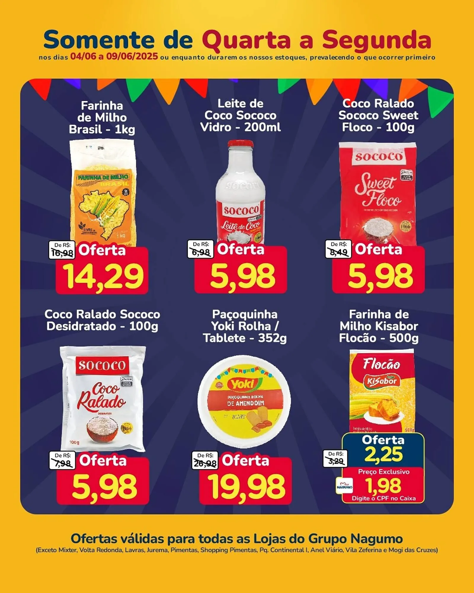 Encarte de Catálogo Nagumo 5 de junho até 6 de junho 2025 - Pagina 3