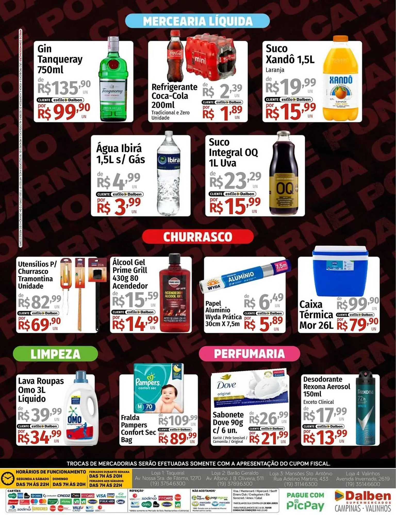 Encarte de Catálogo Supermercado Dalben 25 de fevereiro até 26 de fevereiro 2026 - Pagina 4