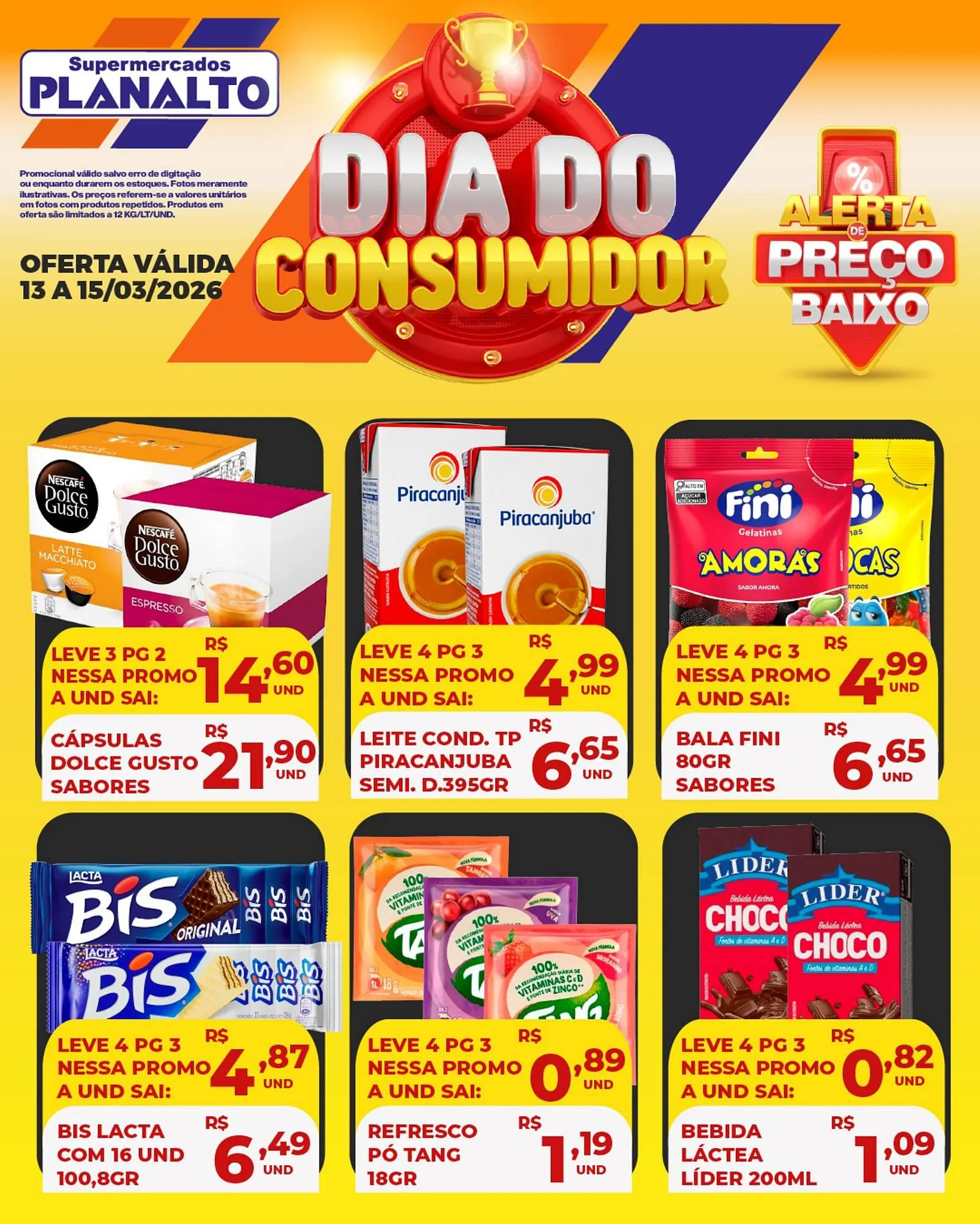 Encarte de Catálogo Supermercados Planalto 13 de março até 15 de março 2026 - Pagina 2