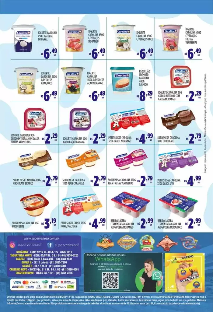 Encarte de Encarte Super Veneza 28 de março até 15 de abril 2025 - Pagina 2