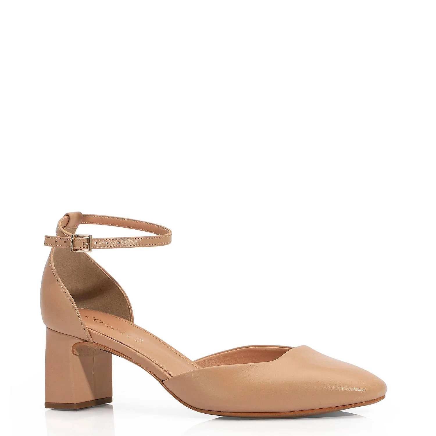 Scarpin Couro Rosado