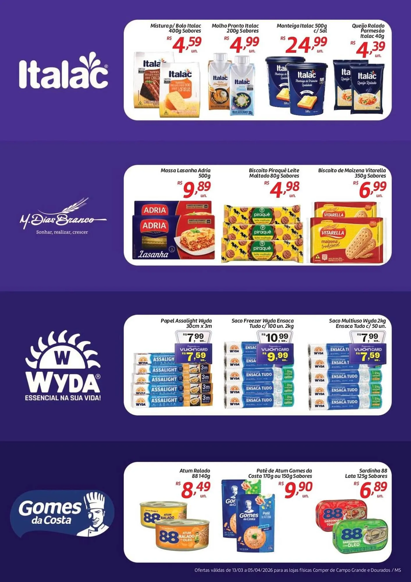 Encarte de Folheto Comper 16 de março até 5 de abril 2026 - Pagina 15