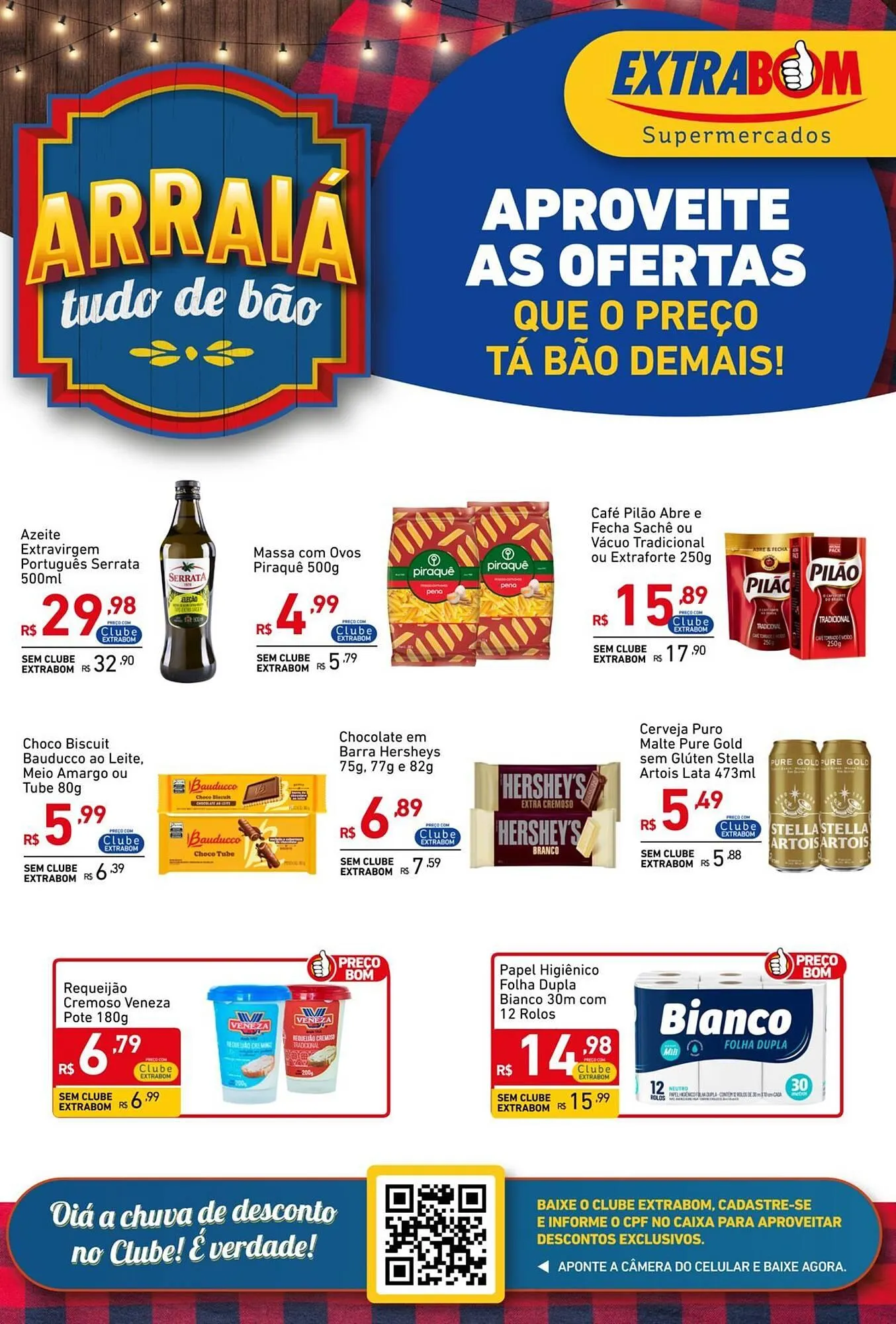 Encarte de Catálogo Extrabom Supermercados 26 de junho até 9 de julho 2025 - Pagina 1