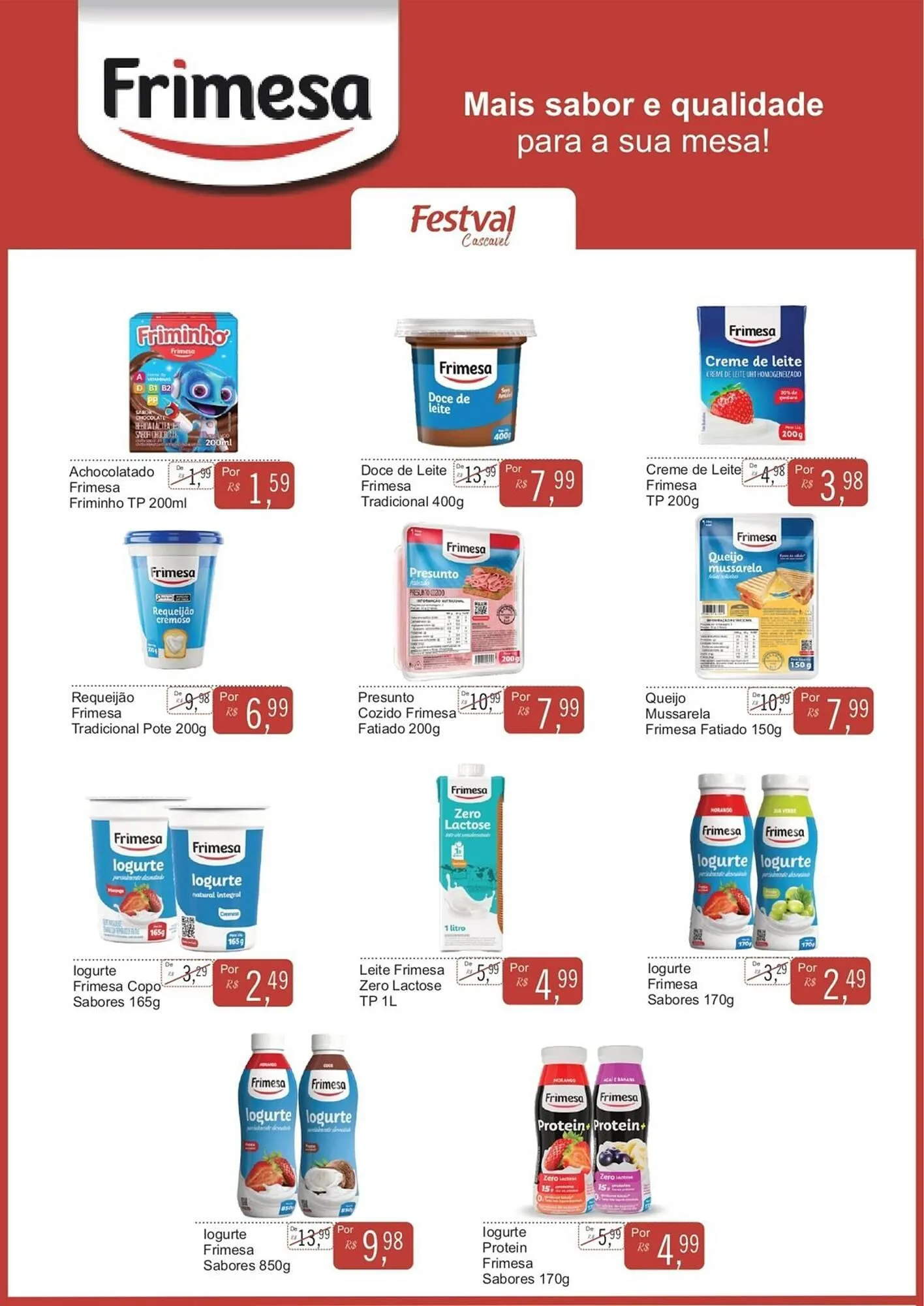 Encarte de Encarte Festval 16 de dezembro até 24 de dezembro 2025 - Pagina 1