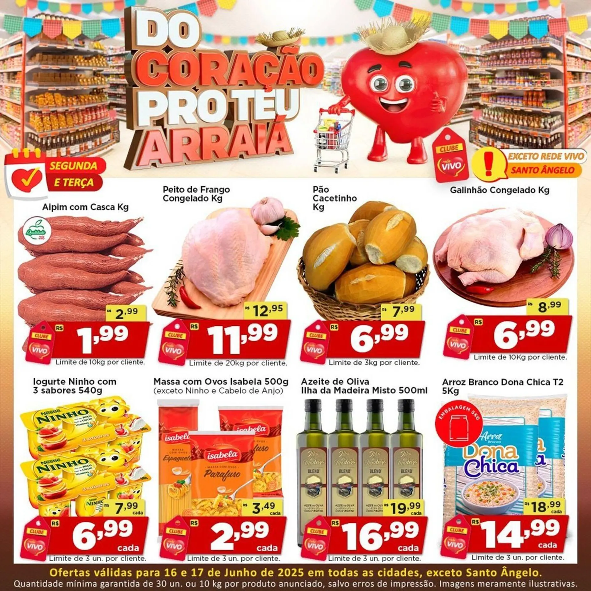 Encarte de Catálogo Rede Vivo 16 de junho até 17 de junho 2025 - Pagina 1