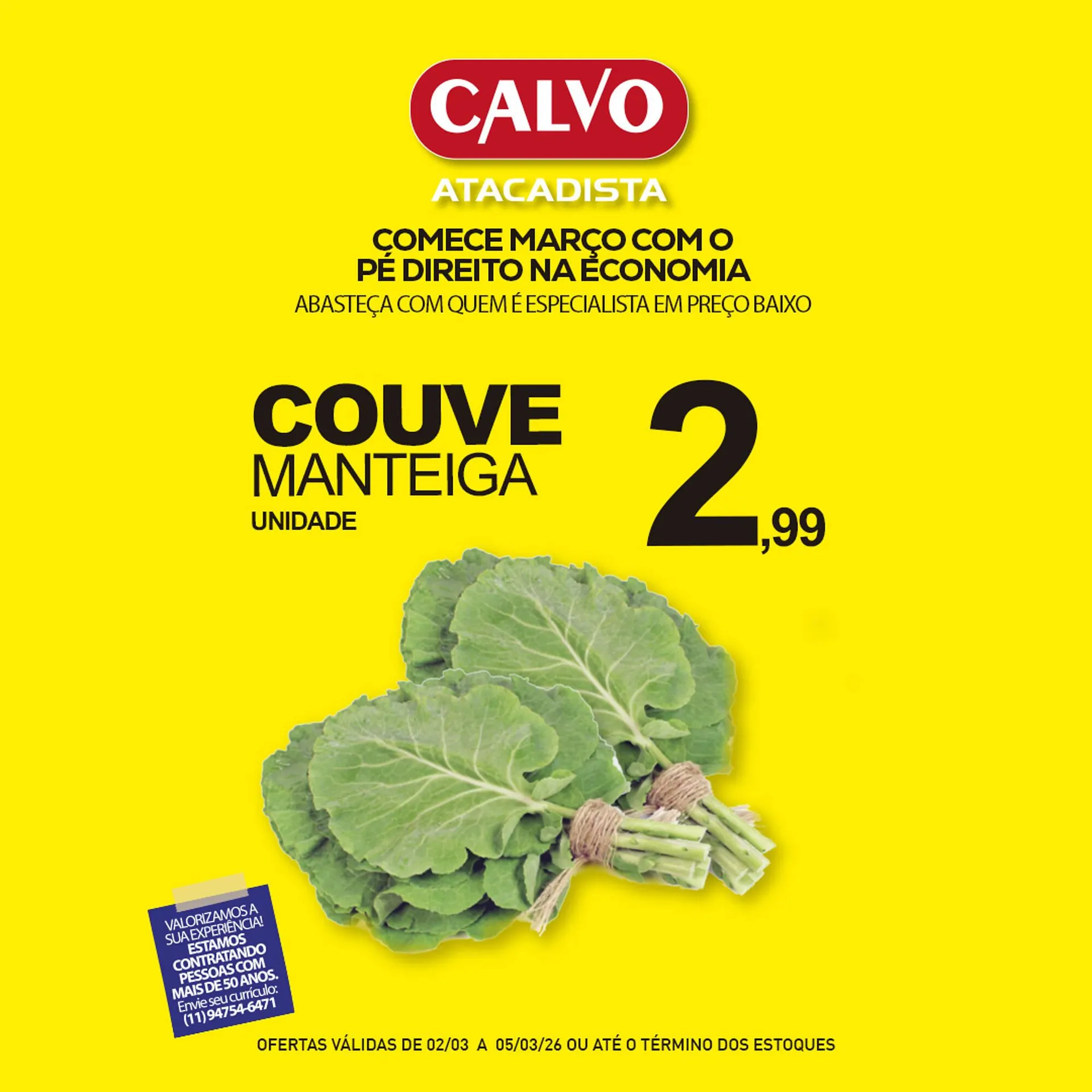 Encarte de Folheto Calvo Atacadista 4 de março até 5 de março 2026 - Pagina 5