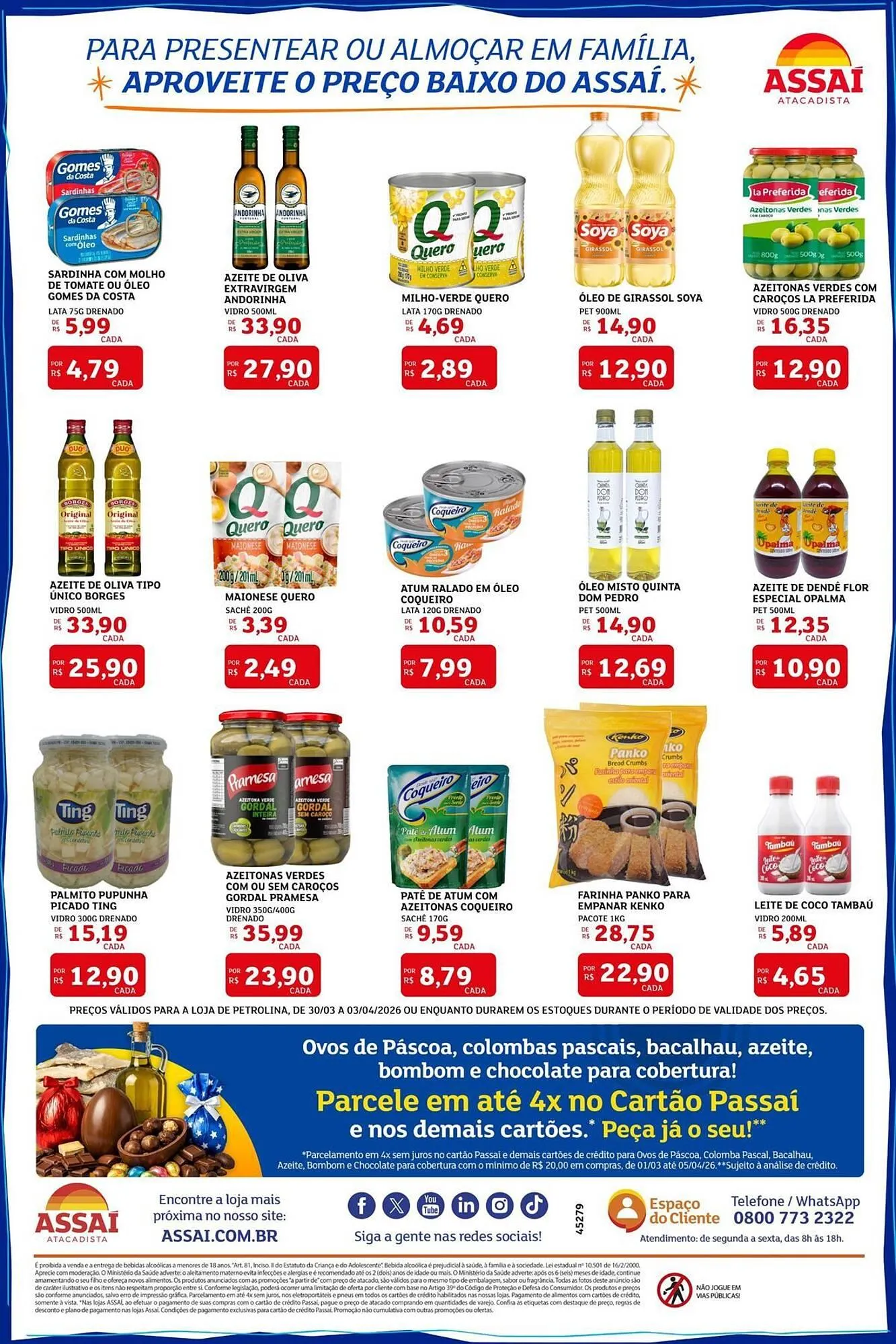 Encarte de Encarte Assaí Atacadista 30 de março até 3 de abril 2026 - Pagina 2