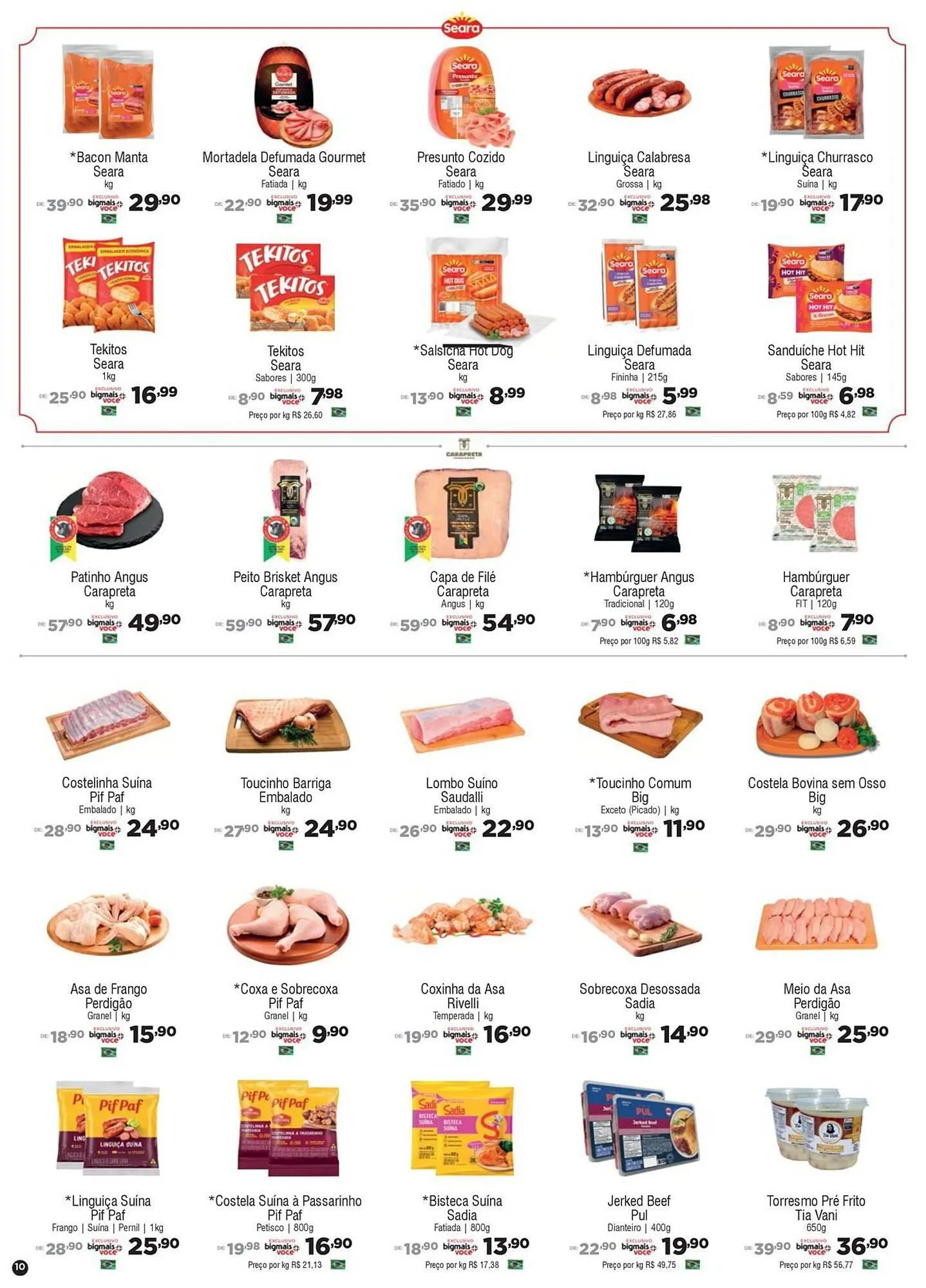 Encarte de Catálogo Big Mais Supermercados 1 de maio até 31 de maio 2026 - Pagina 10